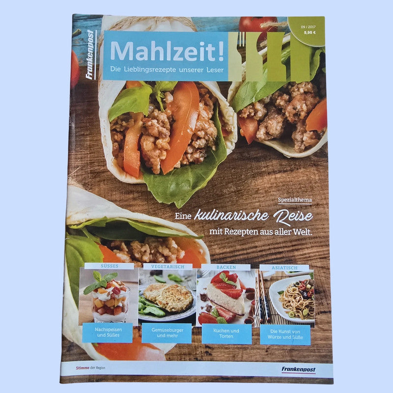 Zeitschrift Frankenpost Mahlzeit 09/2017