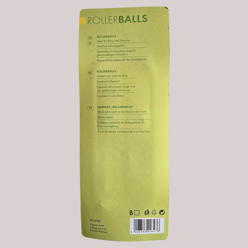 Gelschreiber Rollerballs 4 Stk. OVP