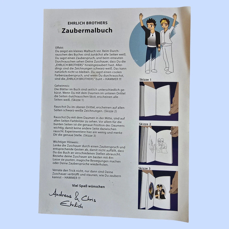 Ehrlich Brothers  Zaubermalbuch