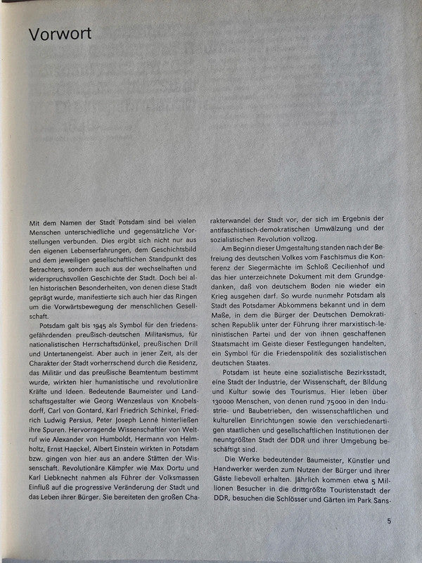 Buch Potsdam (1986)