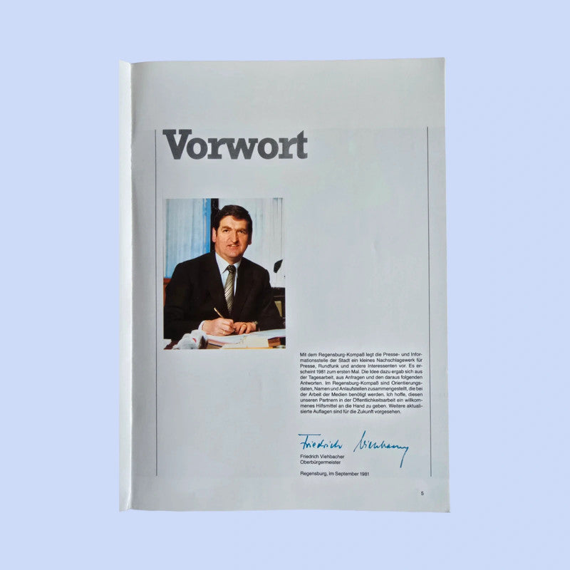 Magazin  Regensburg Kompass 1982