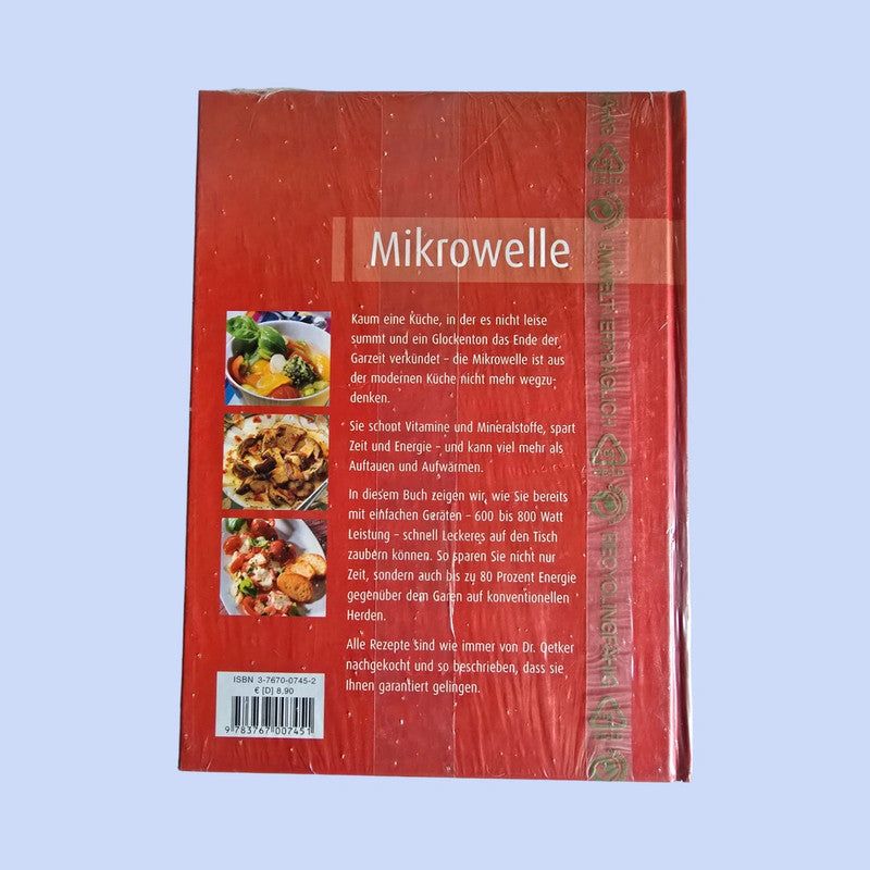 Buch Dr. Oetker  Mikrowelle OVP