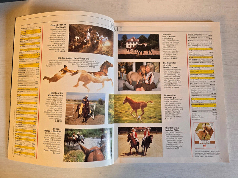 Zeitschrift Ein Herz für Tiere "Pferde" (1989)