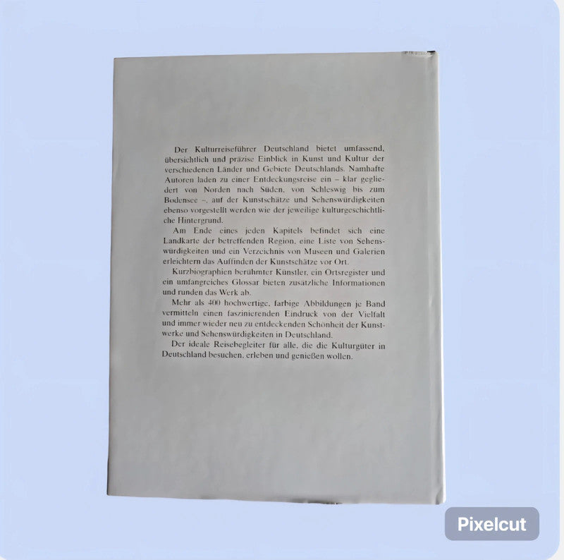 Buch Kultur Reiseführer  Deutschland  (1992)
