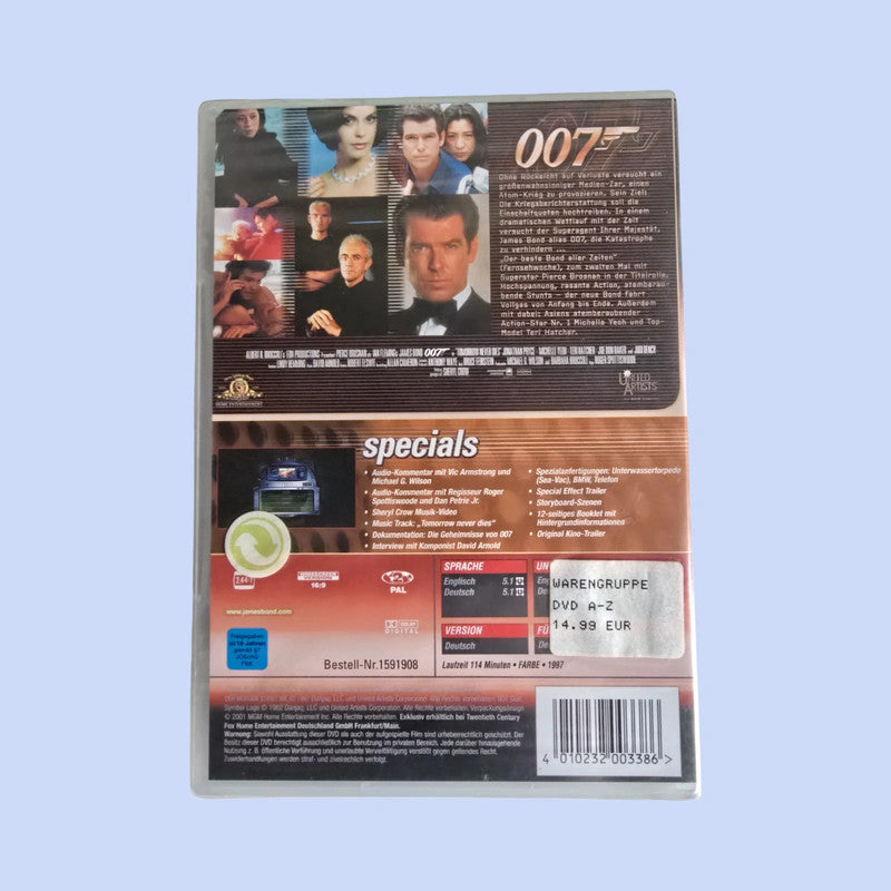 DVD 007 Der Morgen stirbt nie OVP