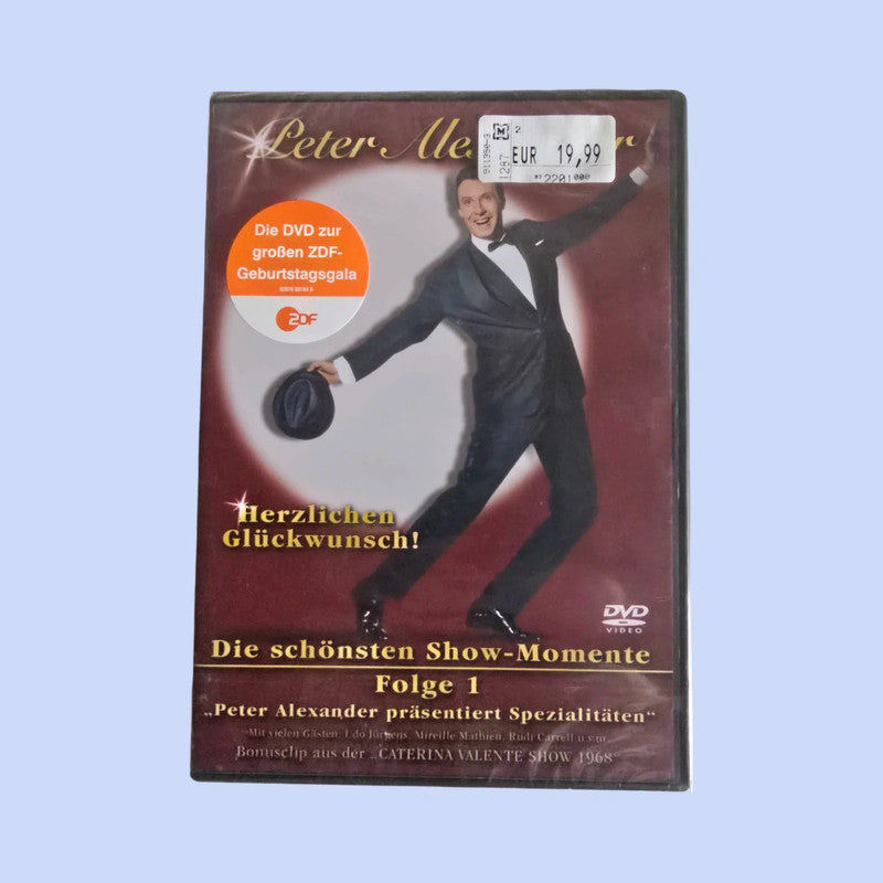 DVD Peter Alexander  Die schönsten Showmomente Folge 1 OVP