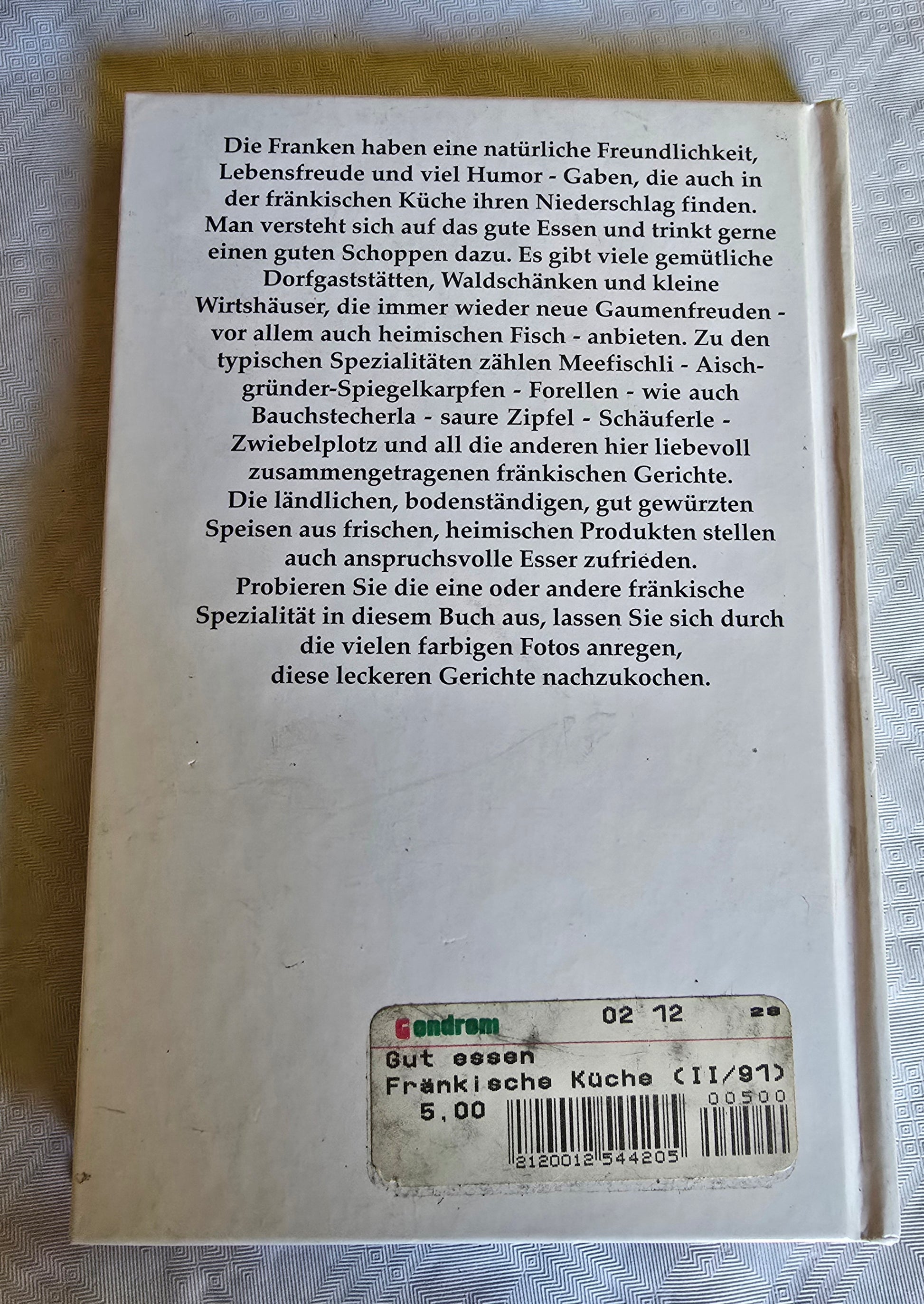 Kochbuch Fränkische Küche