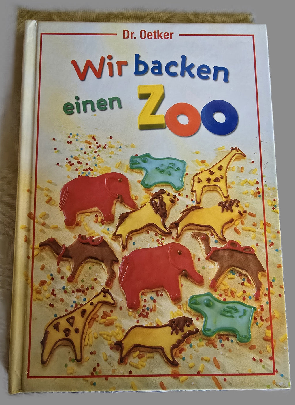 Backbuch Wir backen einen Zoo Dr. Oetker