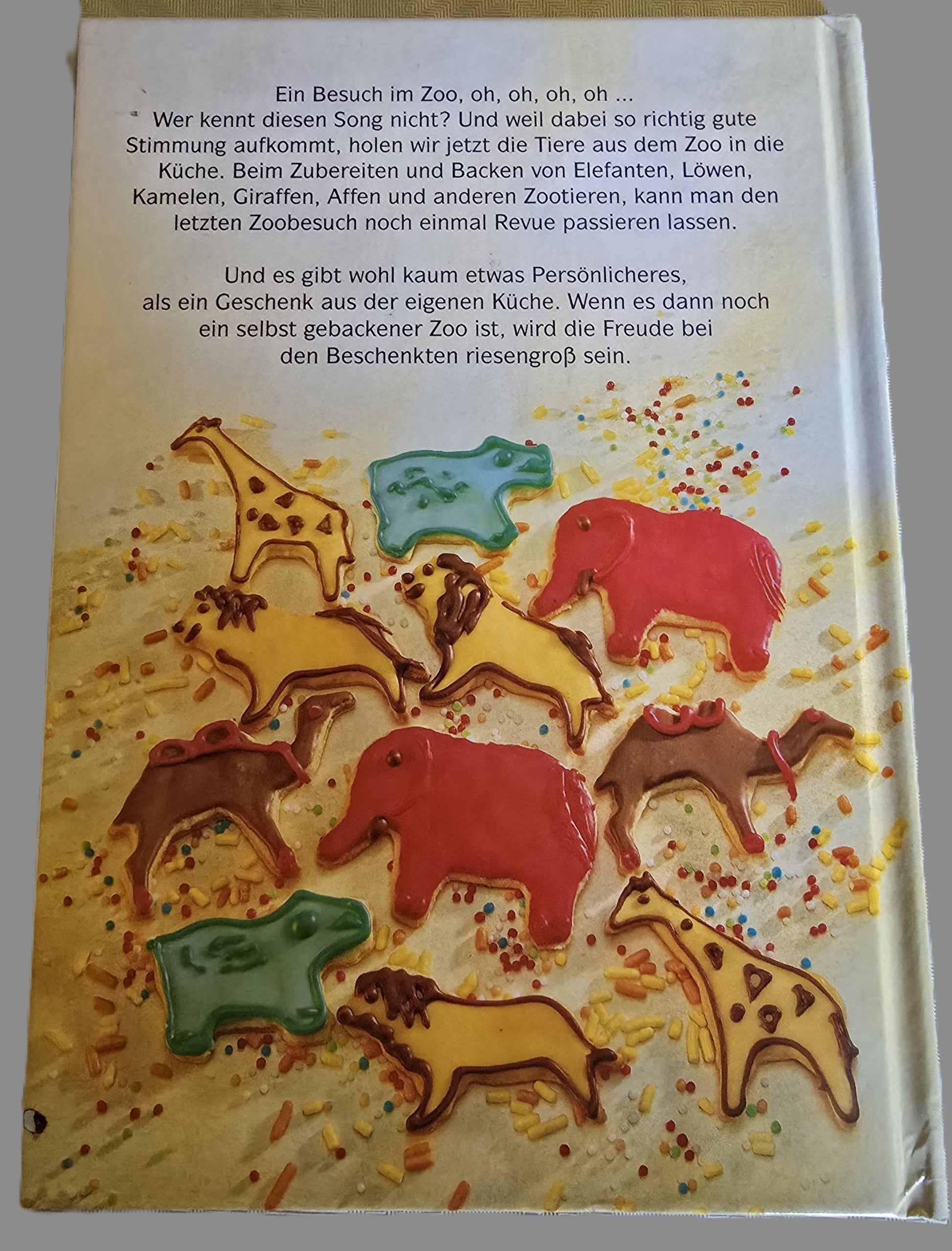 Backbuch Wir backen einen Zoo Dr. Oetker