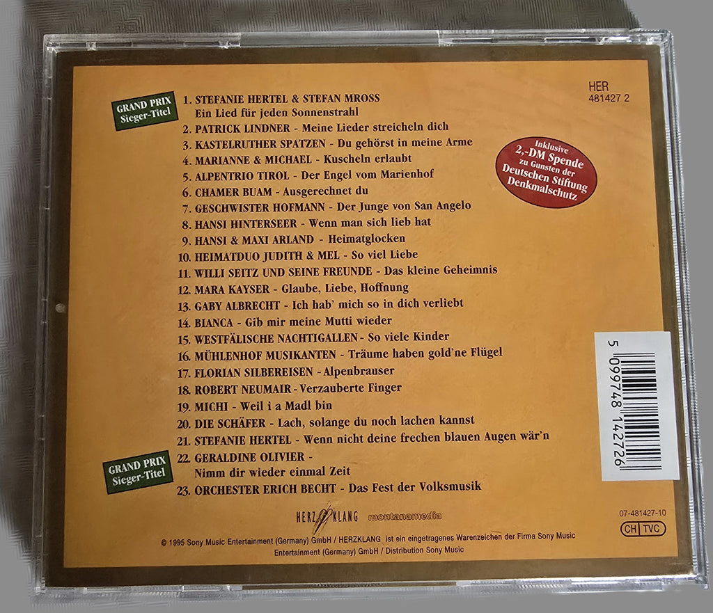 CD Die Super-Hitparade der Volksmusik (1985)