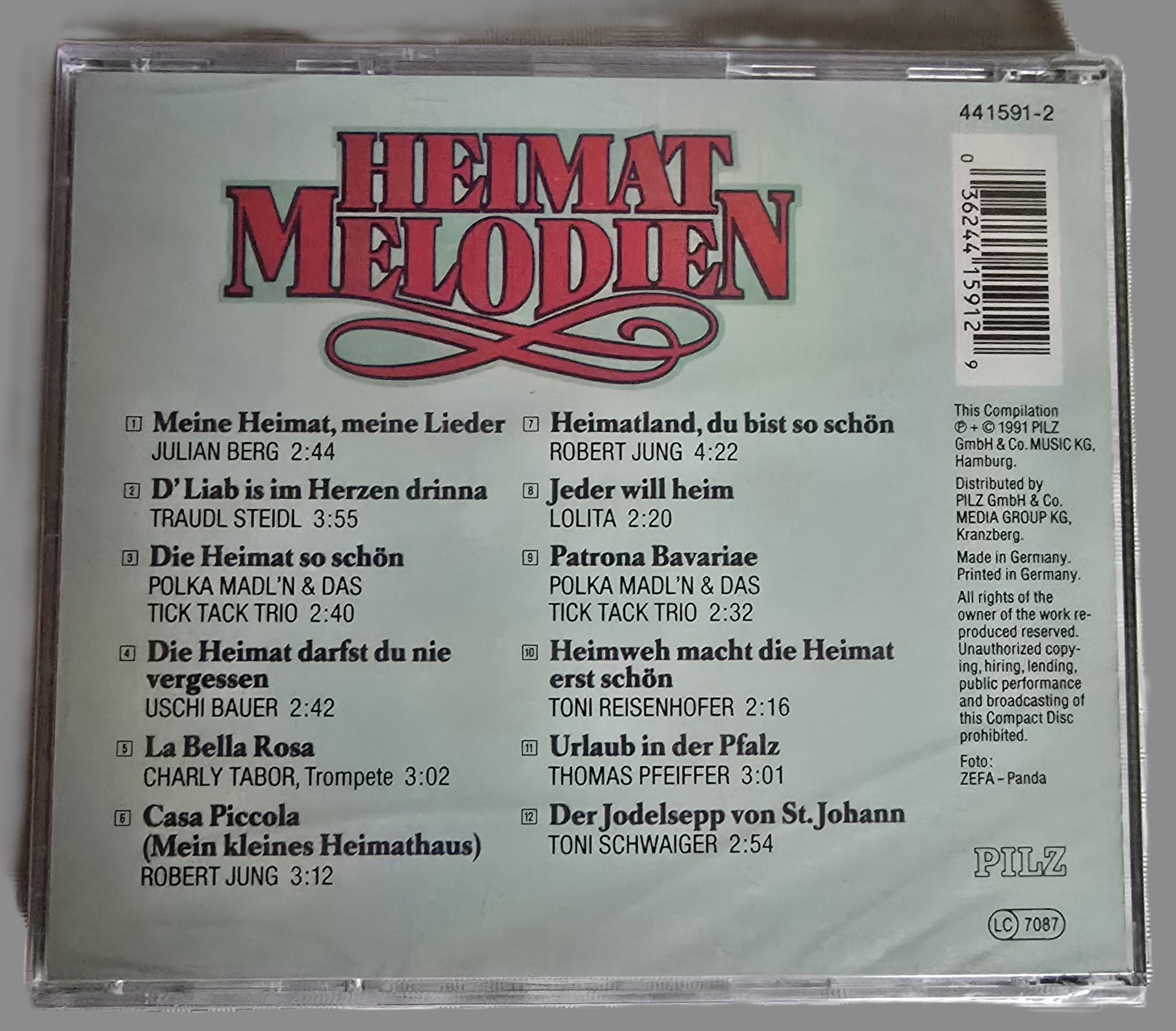 CD Heimat Melodien OVP