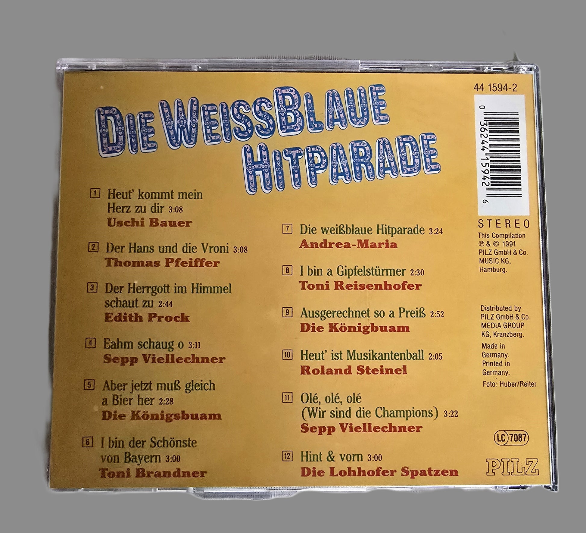 CD Die weissblaue Hitparade