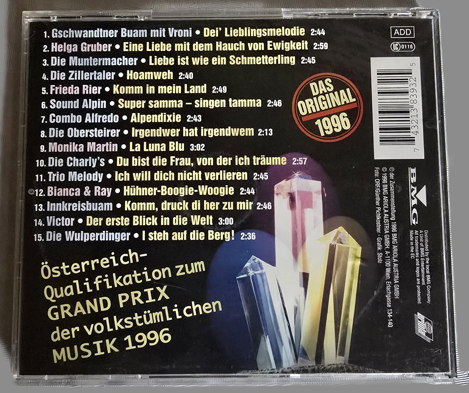 CD Grand Prix der Volksmusik (1996)