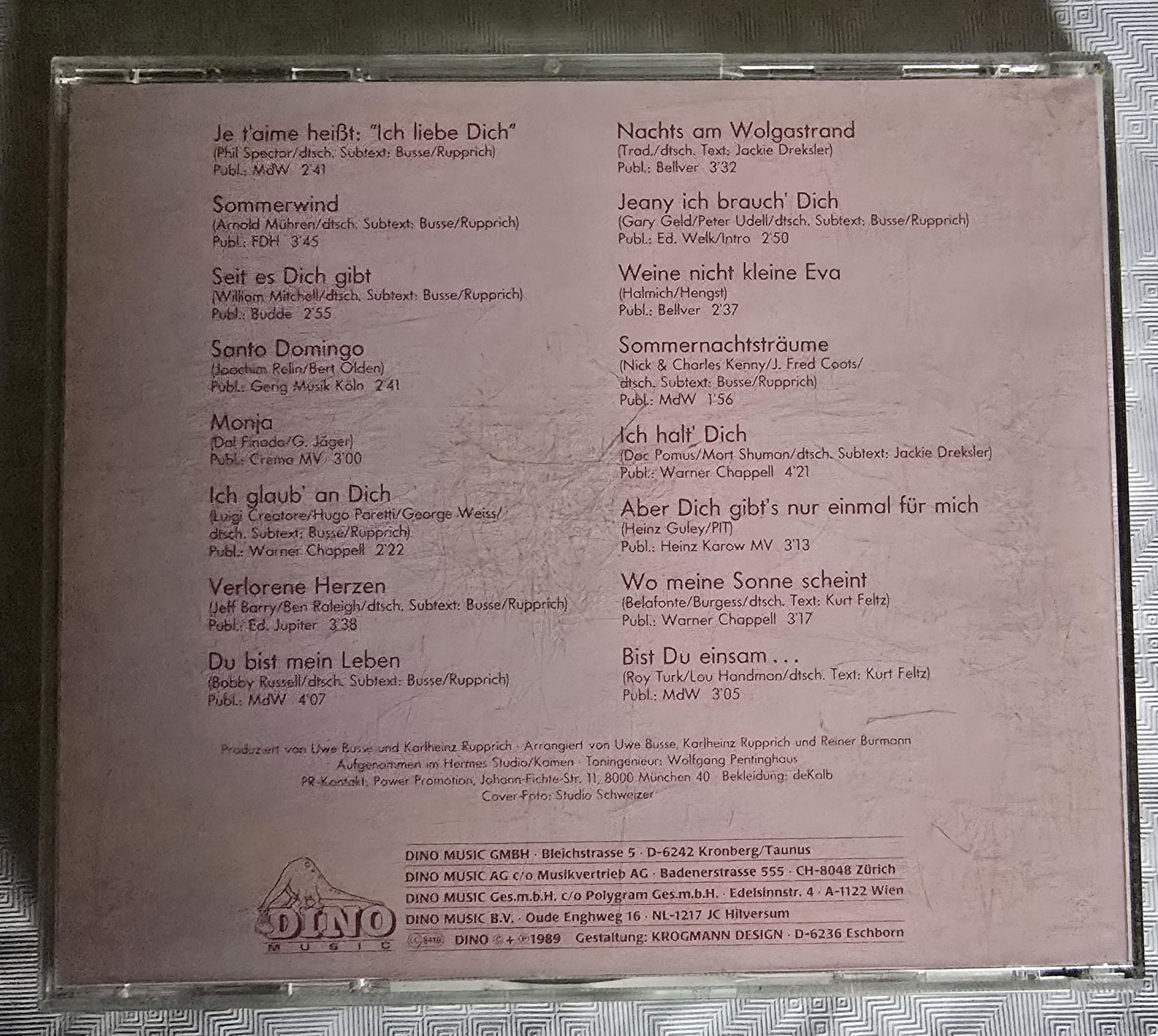 CD Die Flippers  Die schönsten Liebeslieder