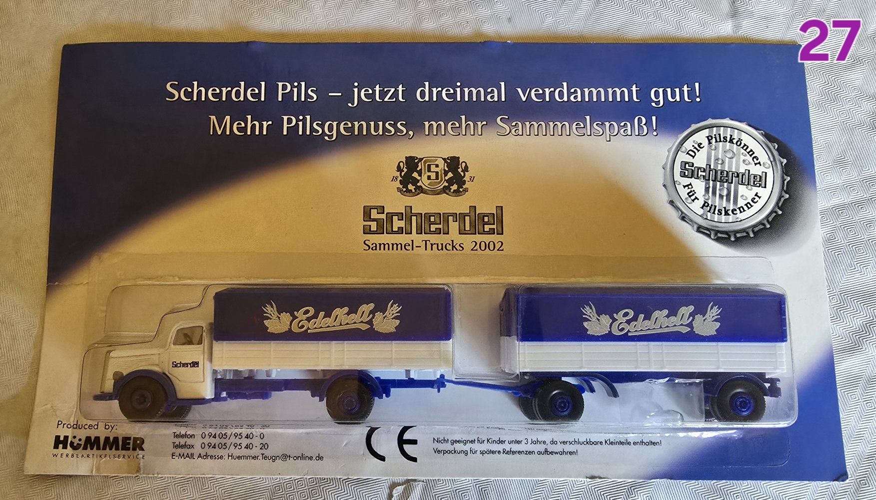 Mini Truck Scherdel Pils