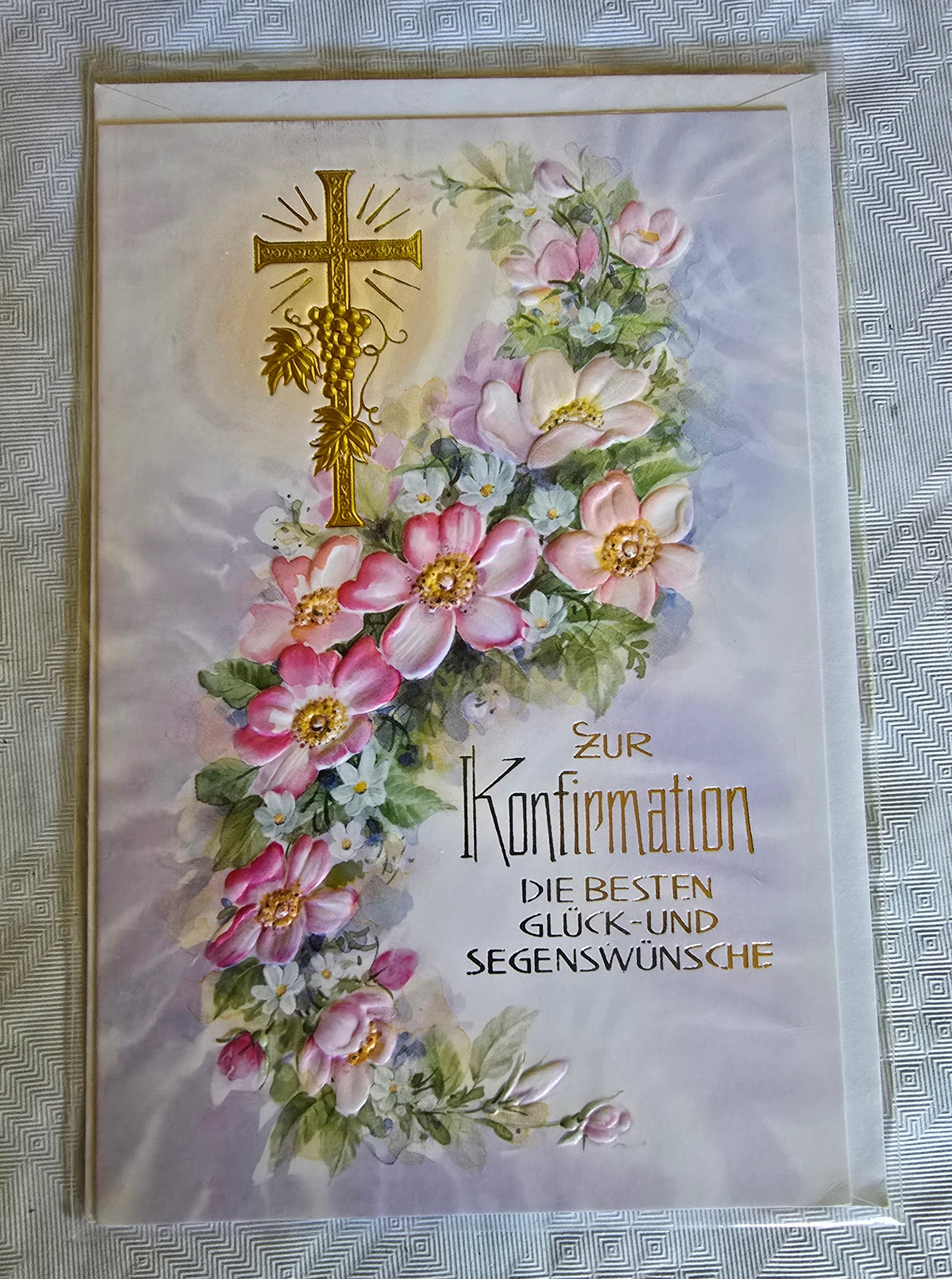 Konfirmationskarte Die besten Glück und.....