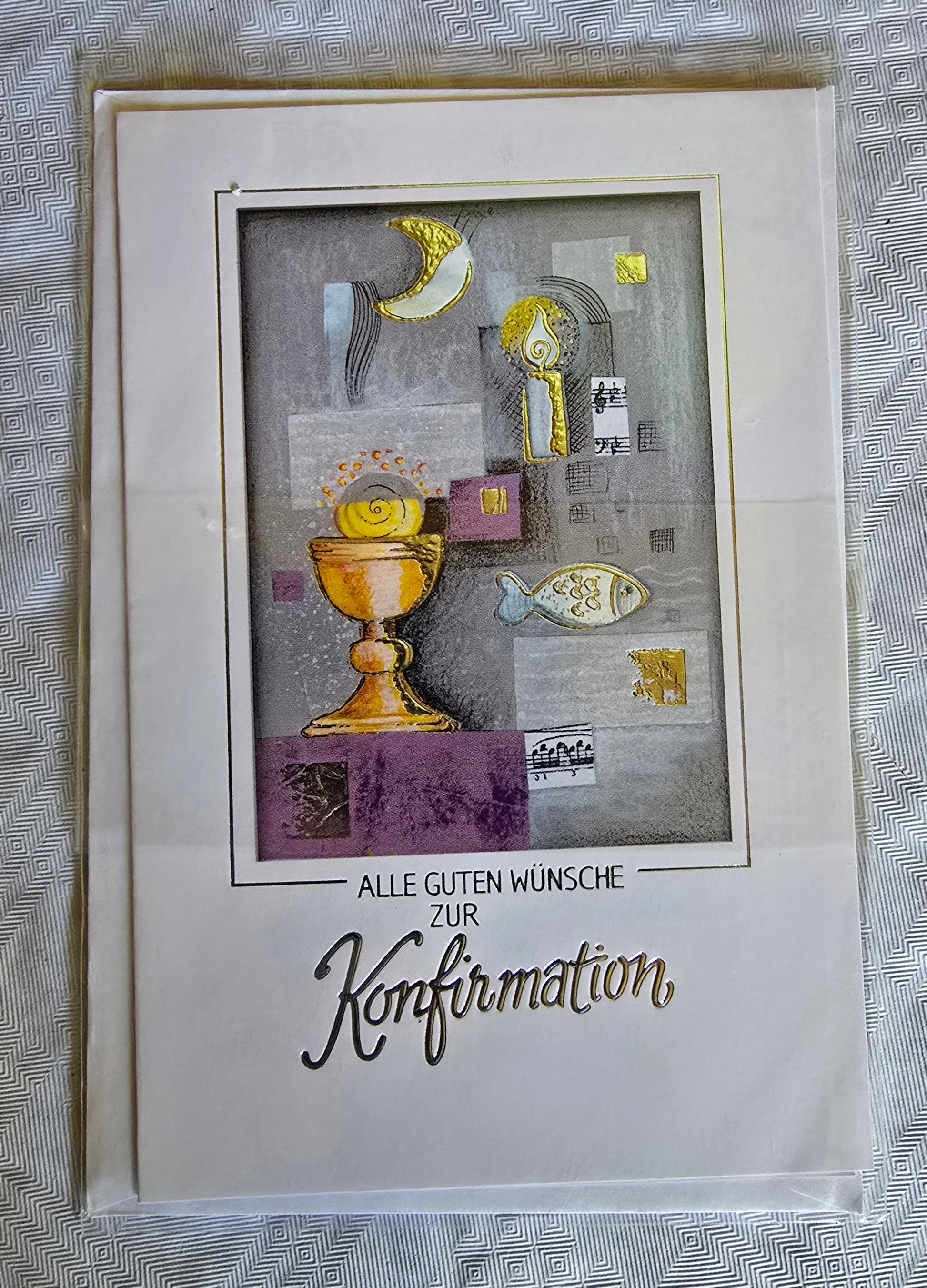 Konfirmationskarte  Alle Guten Wünsche...