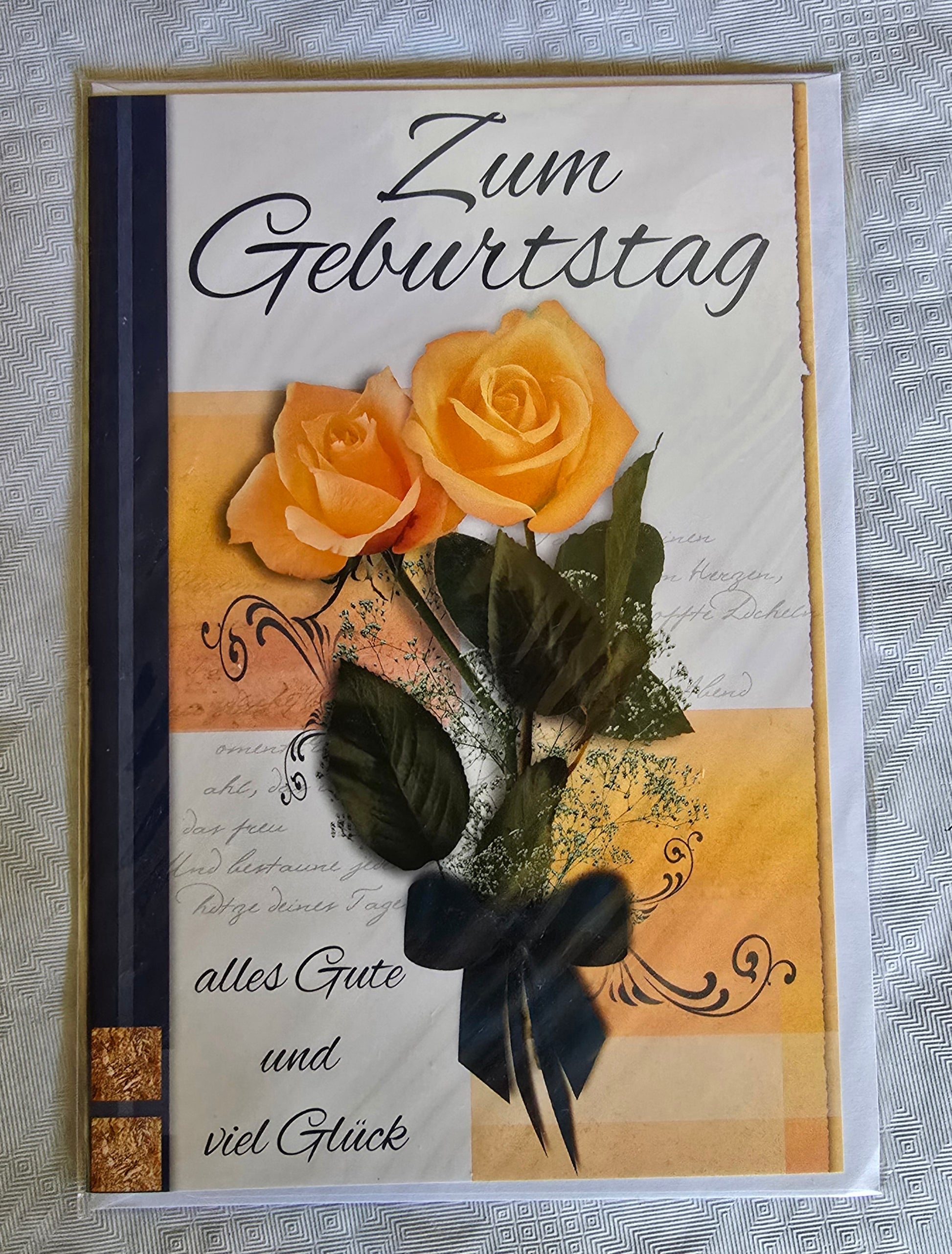 Geburtstagskarte  alles Gute...