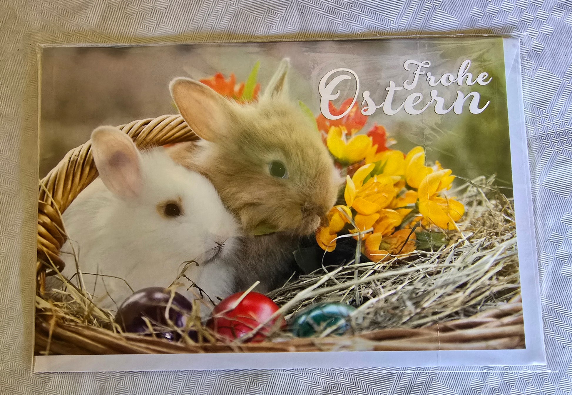 Osterkarte   Frohe Ostern