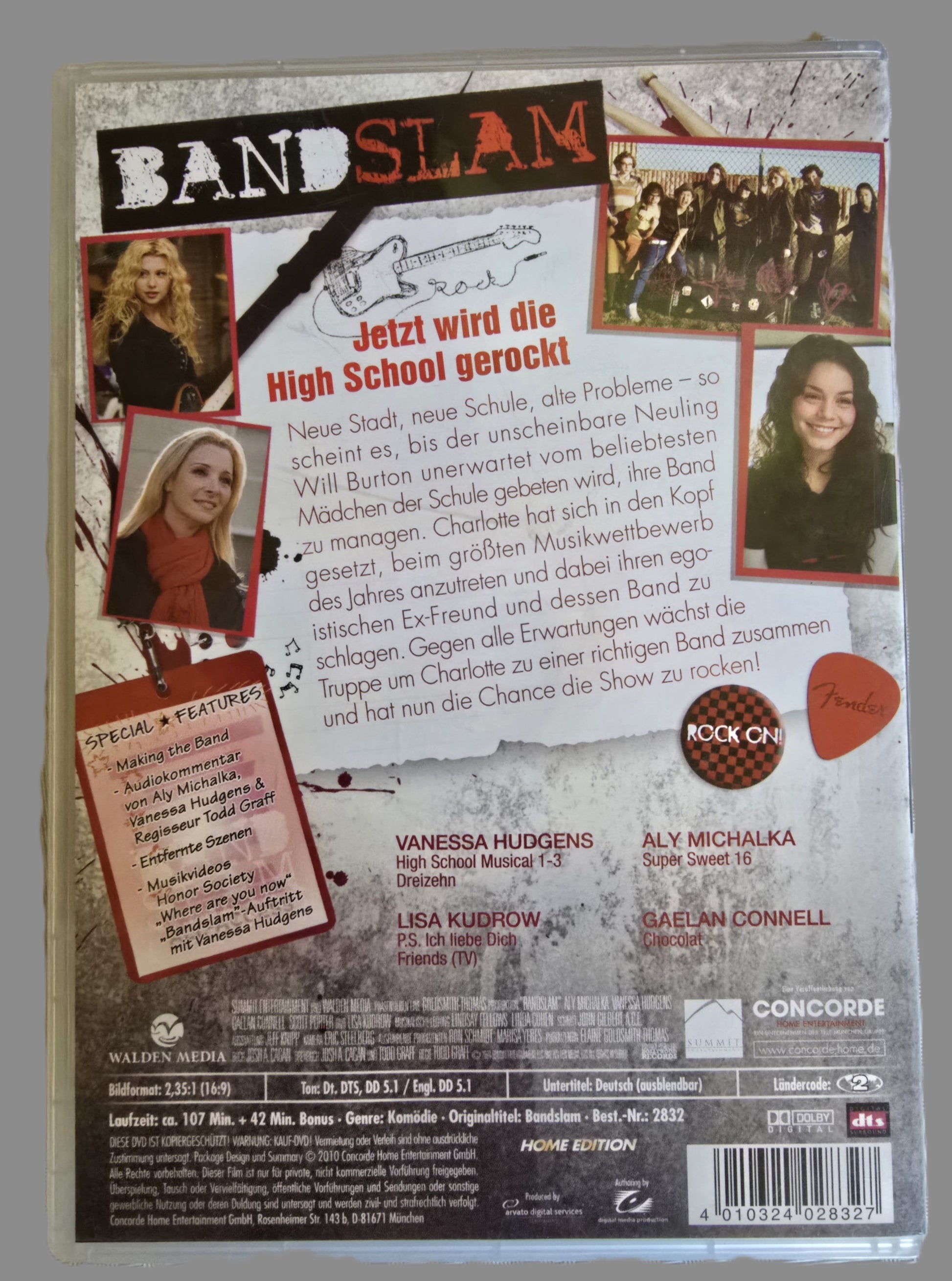 DVD Bandslam mit Vanessa Hudges