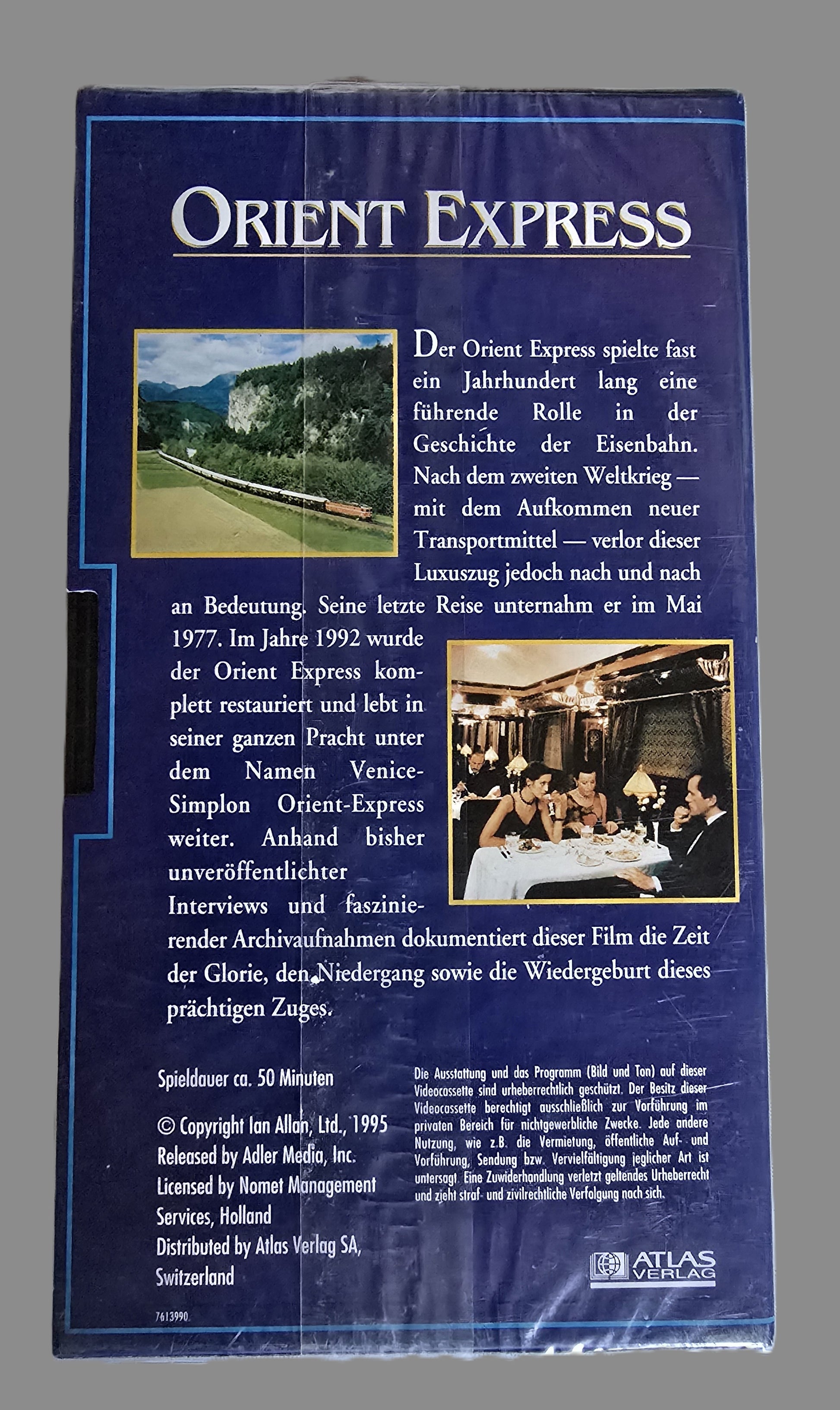 VHS Orient Express OVP