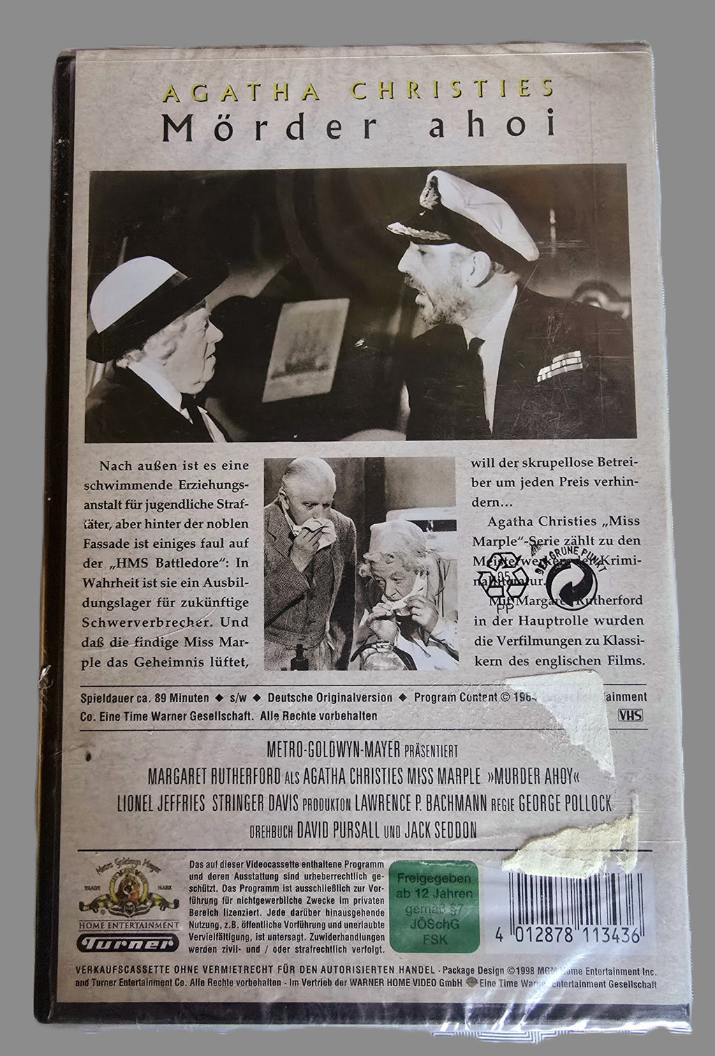 VHS Miss Marple  Mörder Ahoi OVP