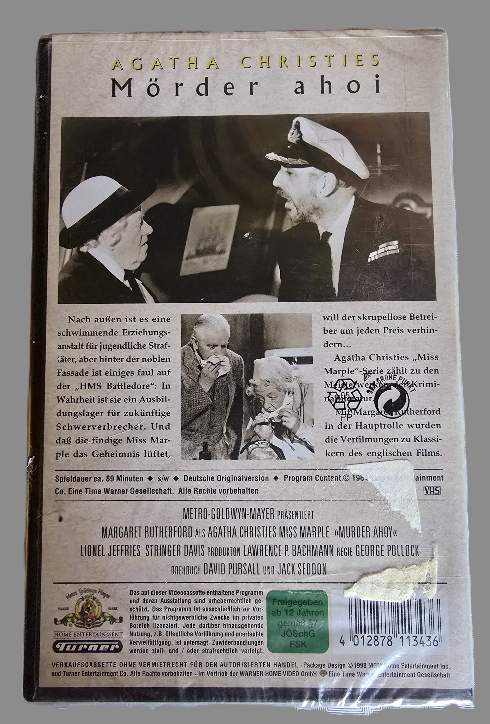 VHS Miss Marple  Mörder Ahoi OVP