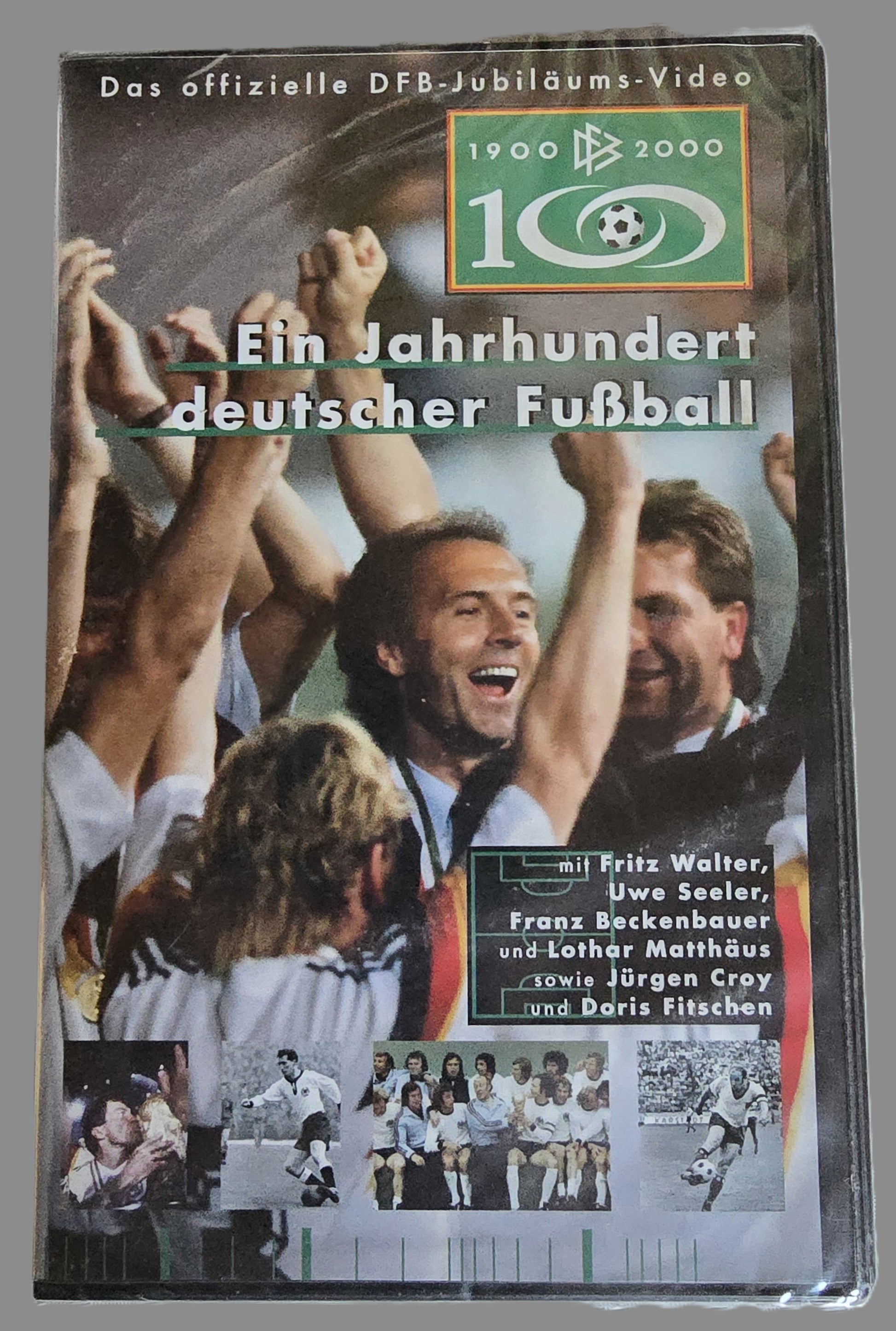VHS  Ein Jahrhundert deutscher Fußball OVP