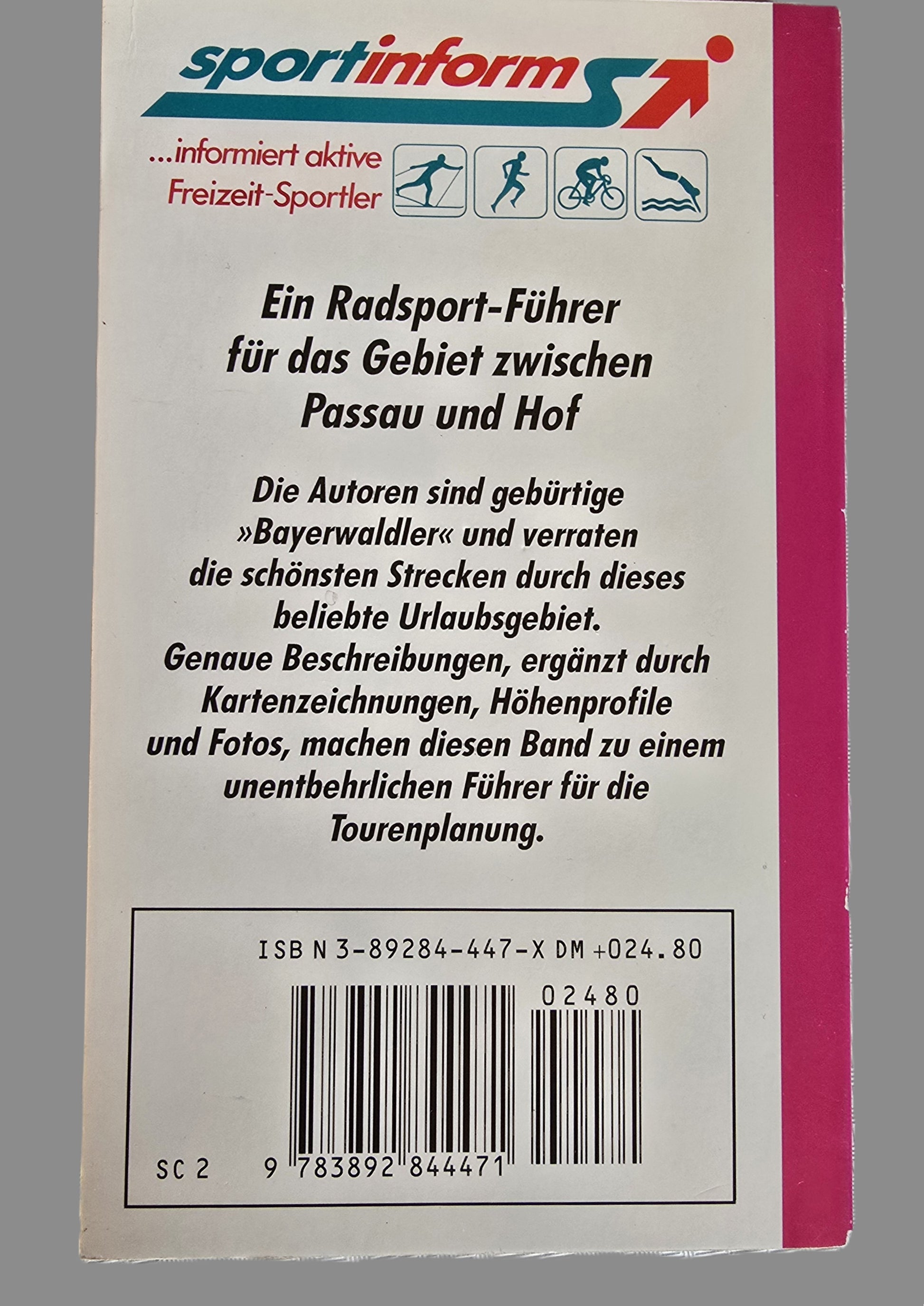 Taschenbuch Radsport Kompass Bayrischer Wald