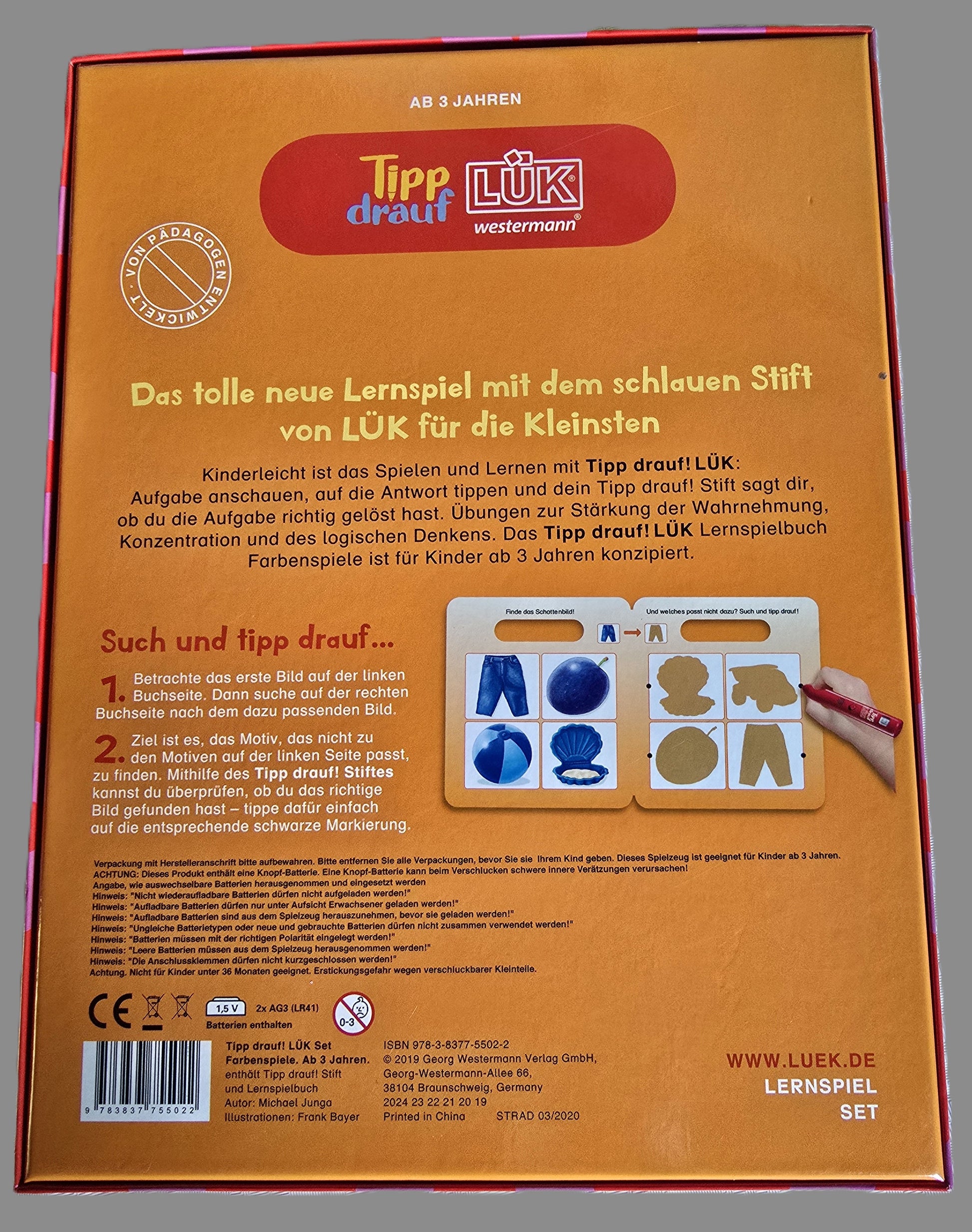 LÜK Farbenspiele (Stift defekt)