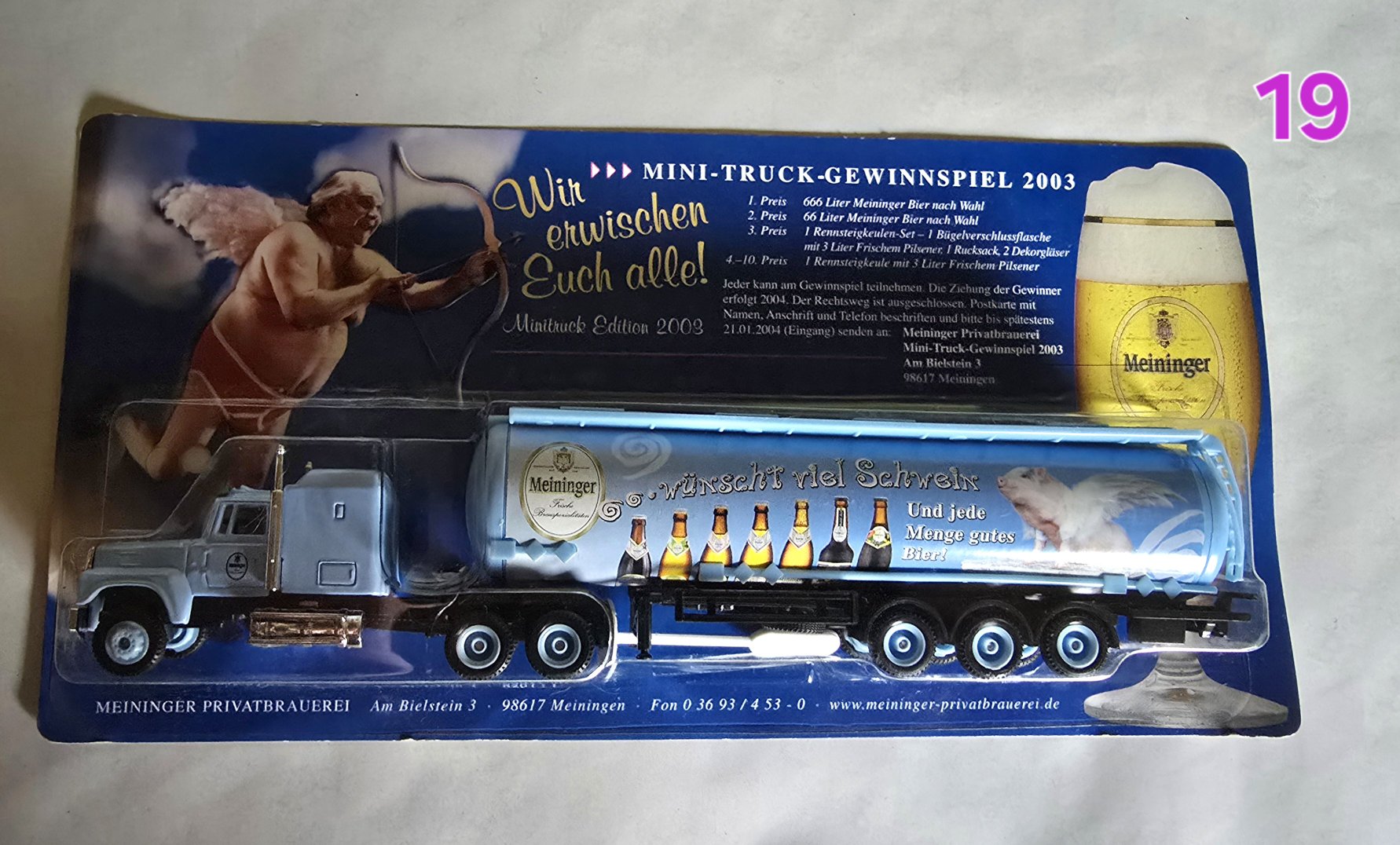 Mini Truck Meininger Bier