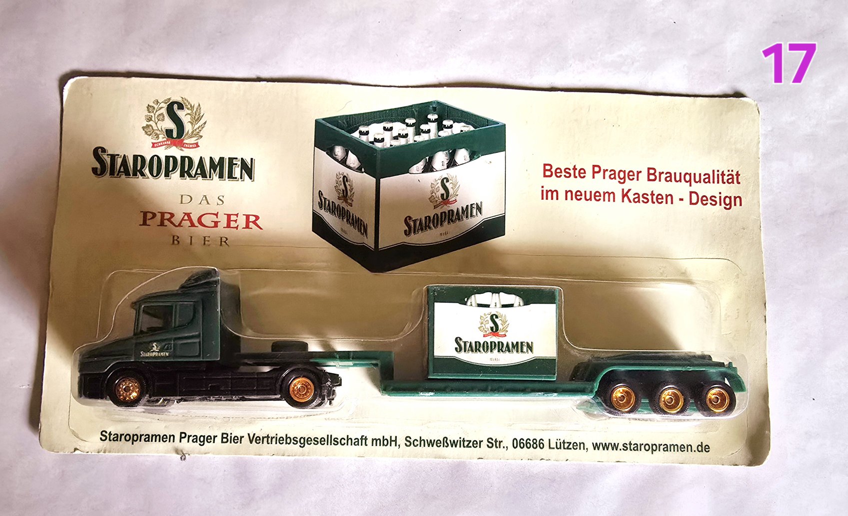 Mini Truck Staropramen Prager Bier