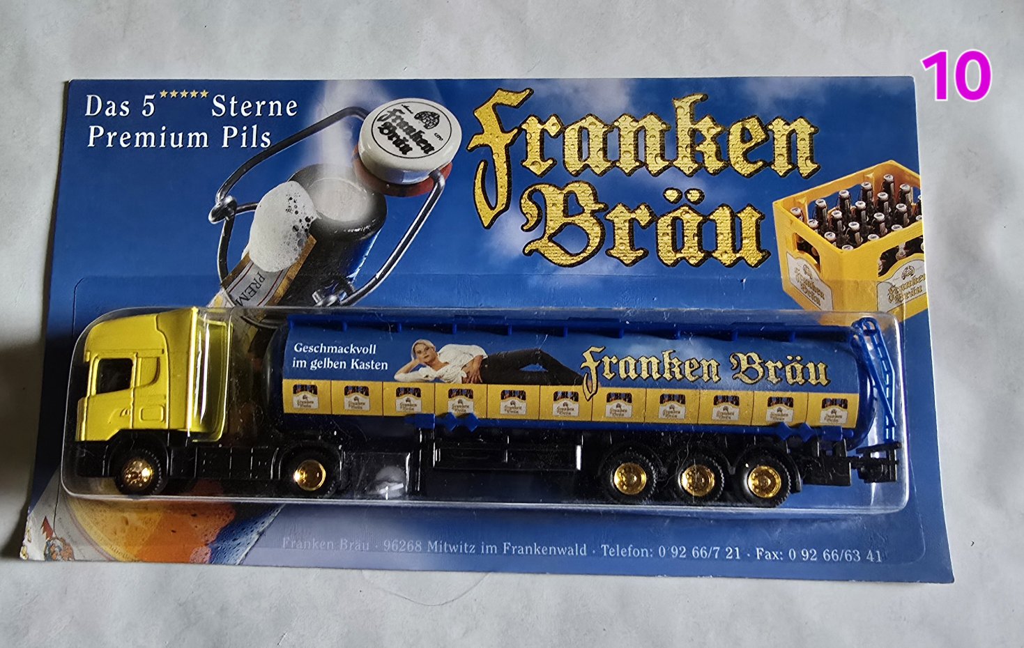 Mini LKW Franken Bräu