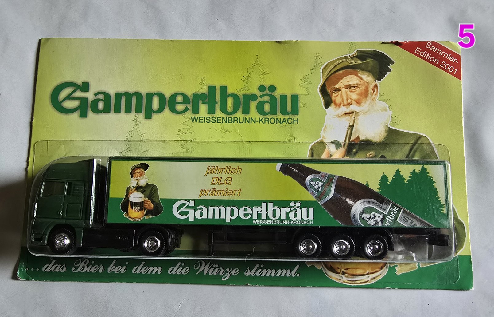 Mini LKW Gamperlbräu