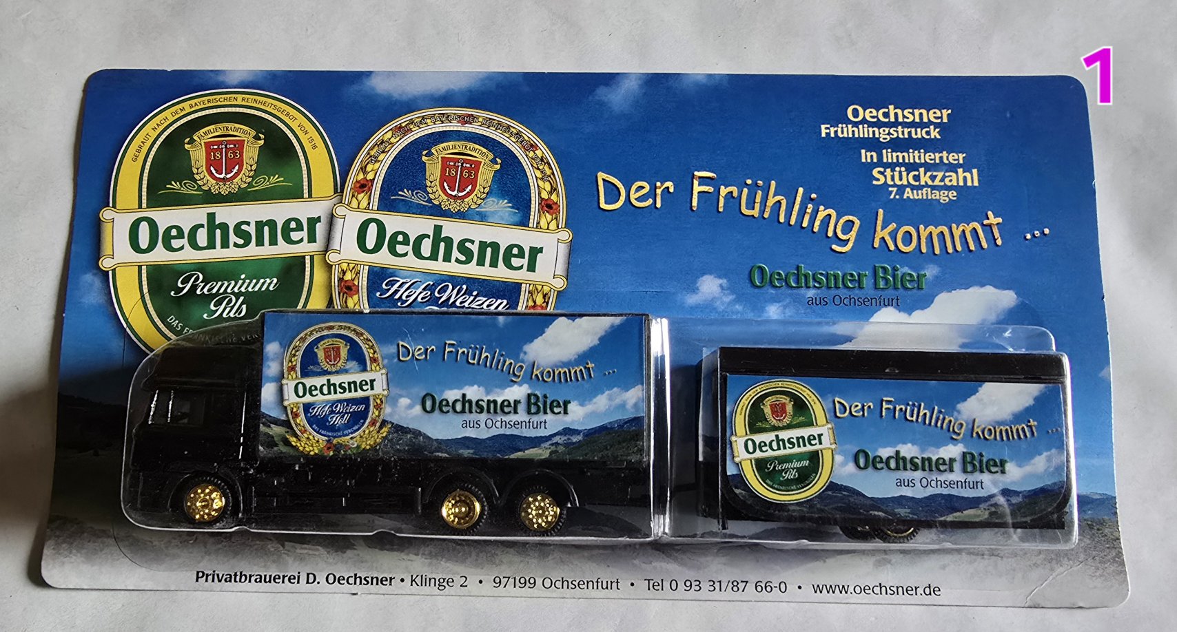 Mini LKW Oechsner Bier