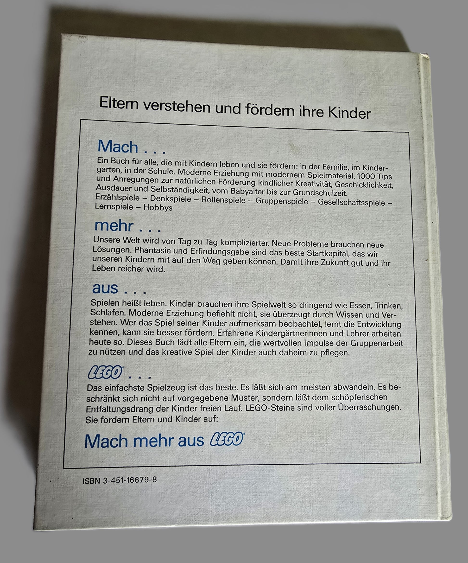 Buch Mach mehr aus Lego von 1973