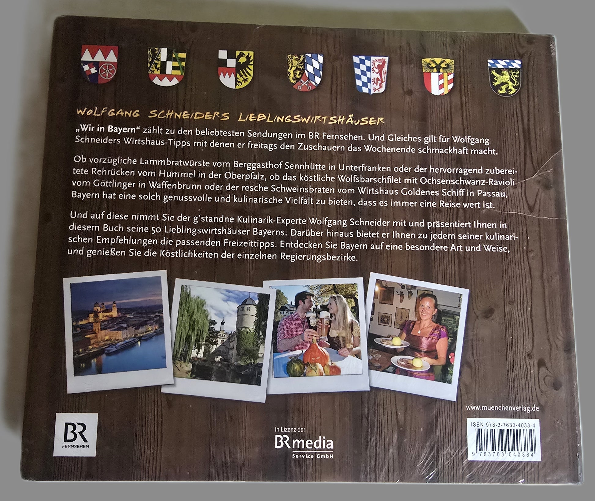 Buch Wolfgangs Scheiders  Lieblingswirtshäuser OVP