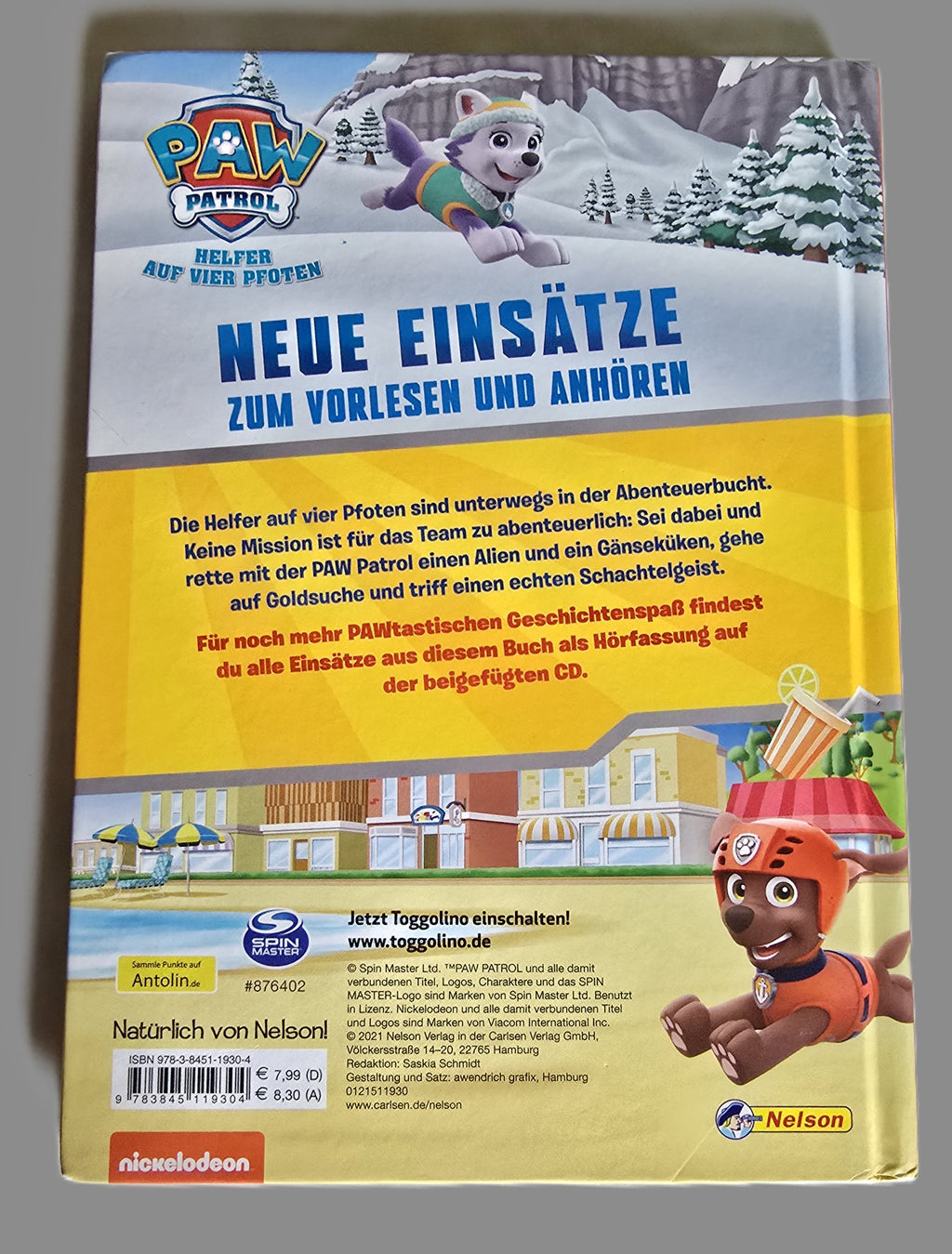 Buch Paw Patrol Neue Einsätze (ohne CD)