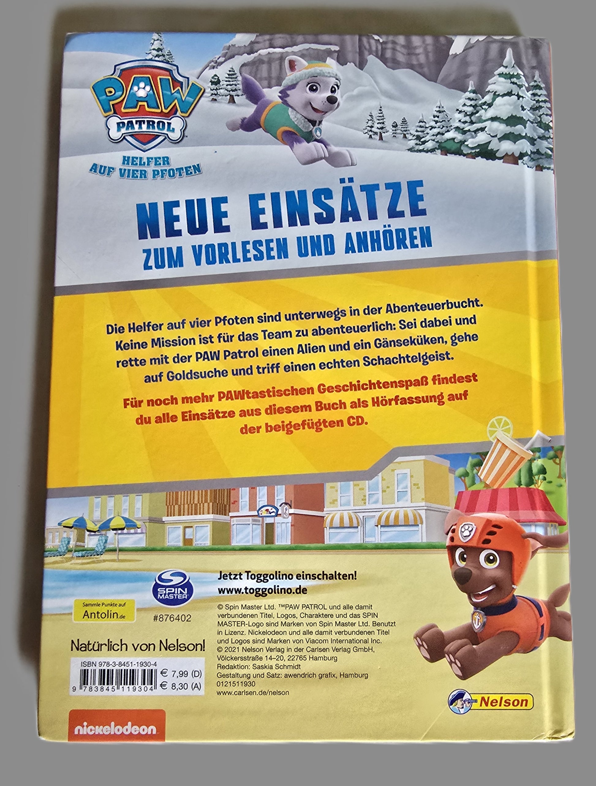 Buch Paw Patrol Neue Einsätze (ohne CD)