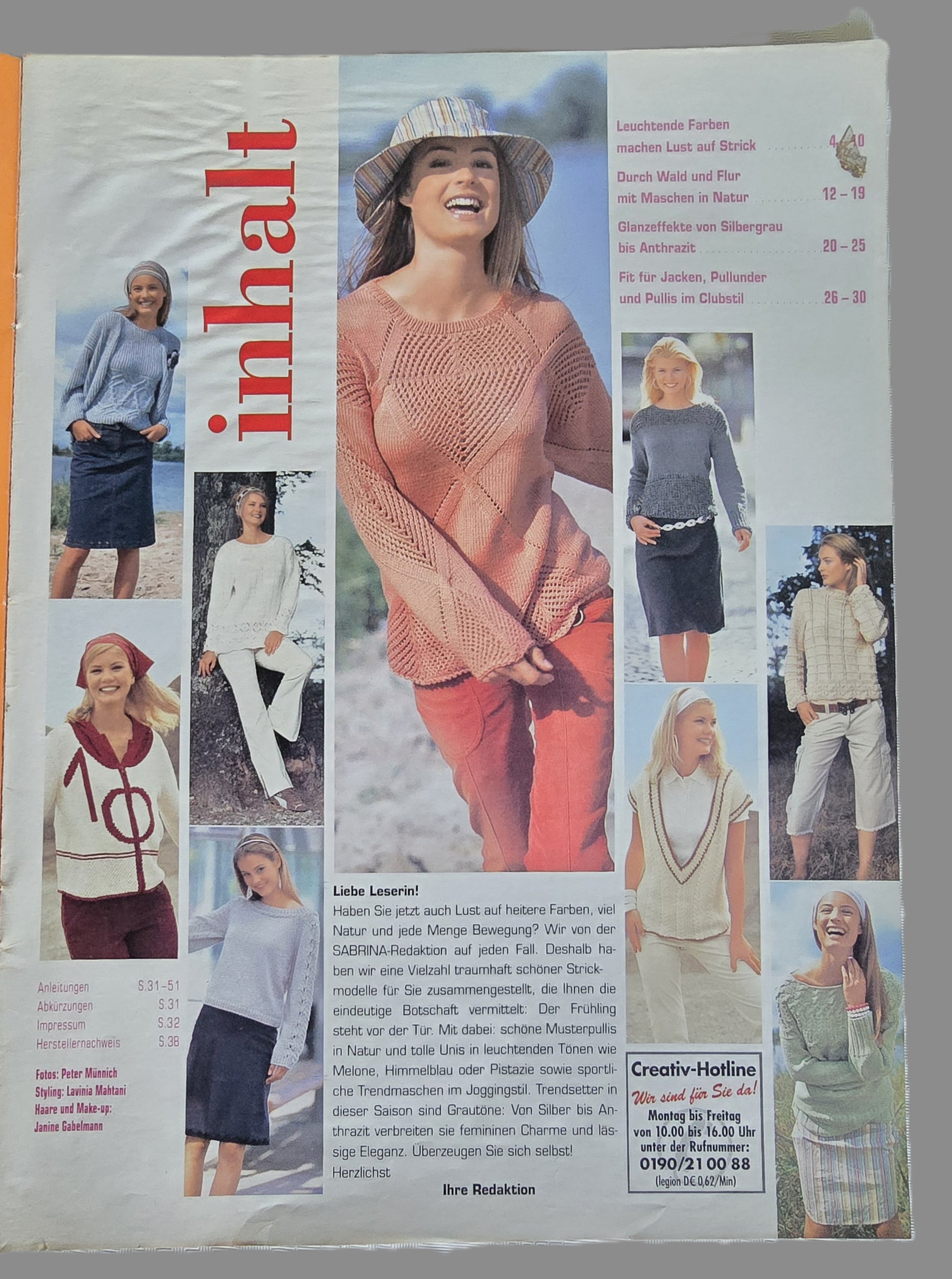 Zeitschrift Sabrina Strickjournal Nr. 2/2004