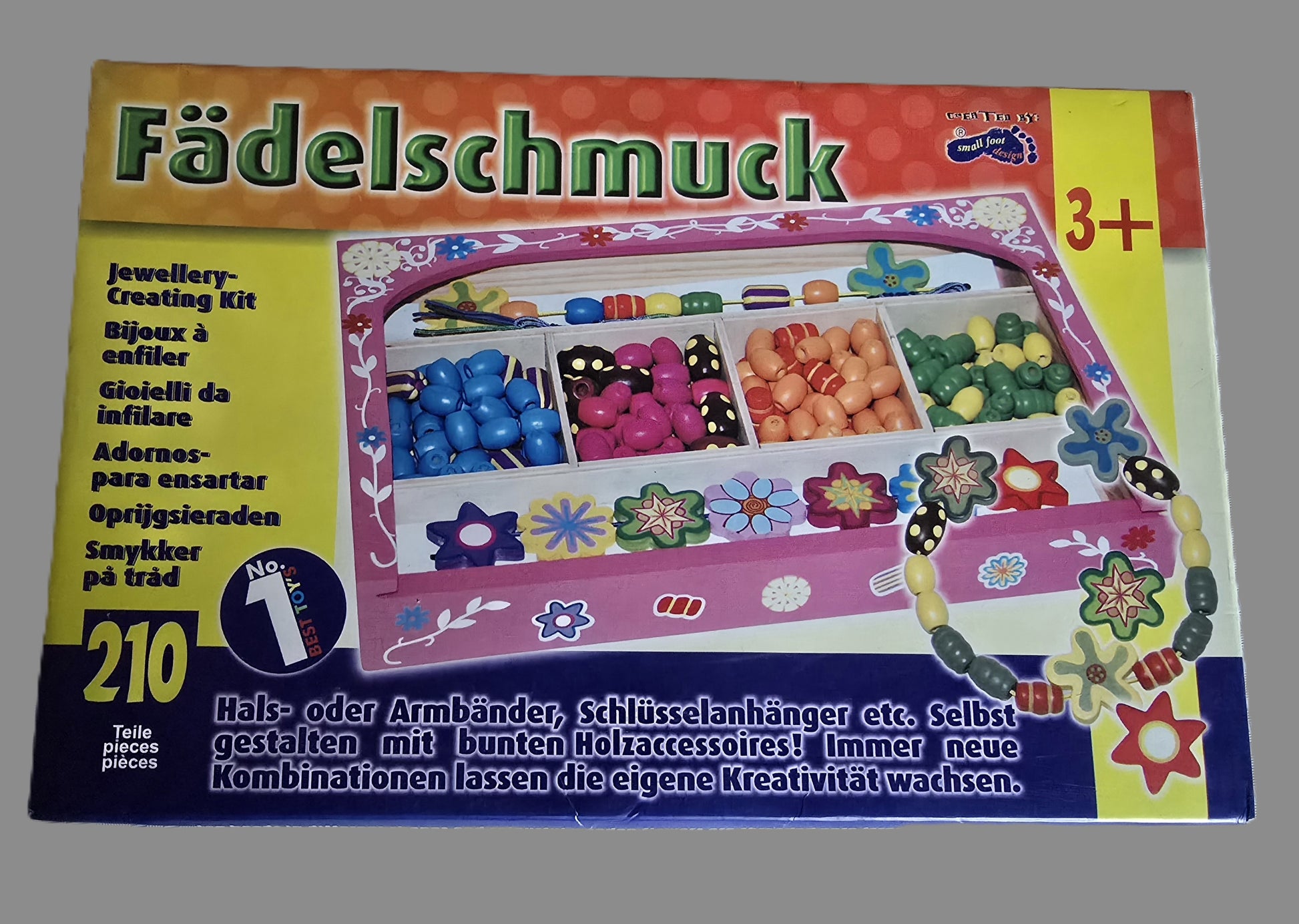 Fädelschmuck für 3+