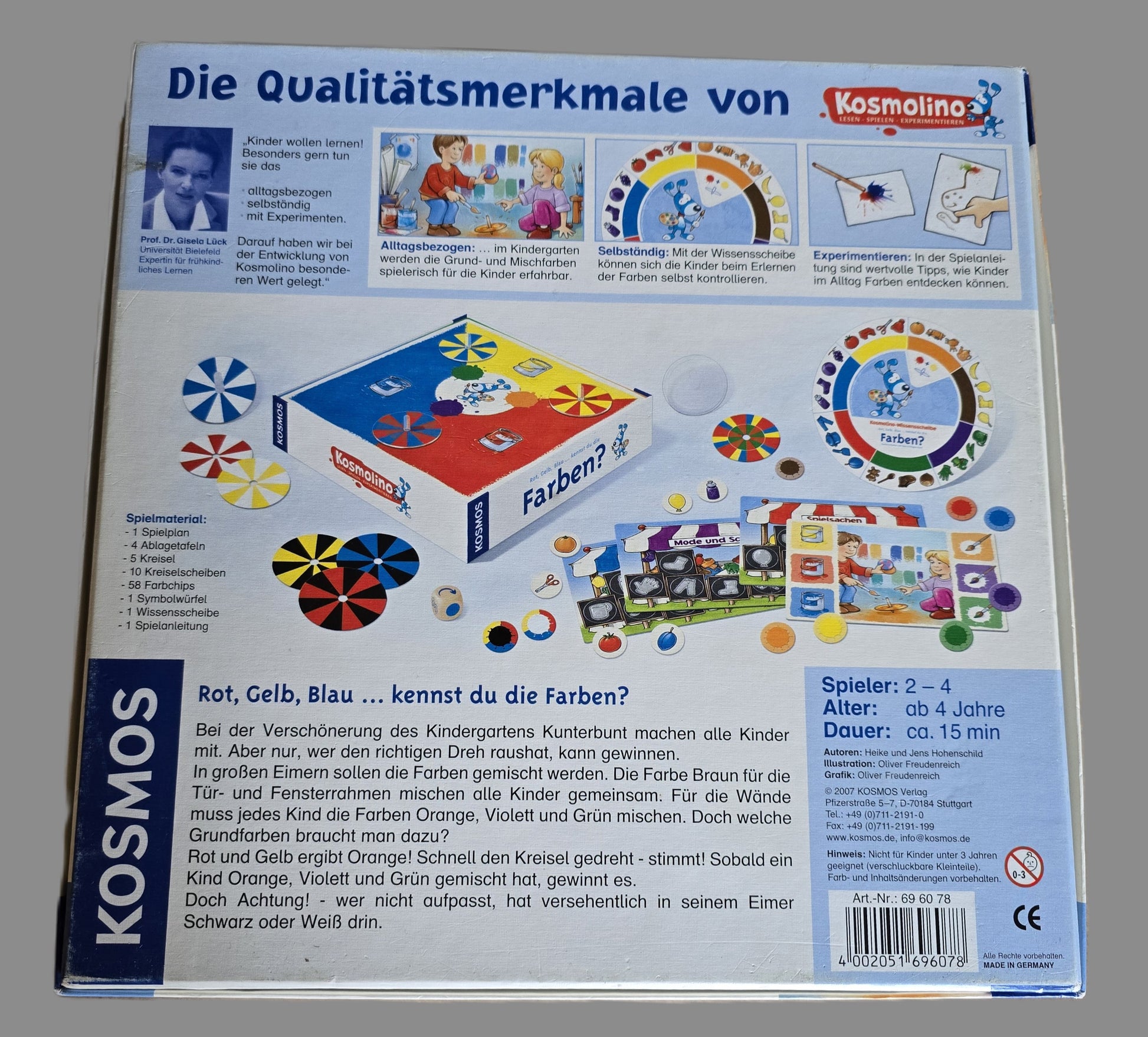 Kosmolino Farben?