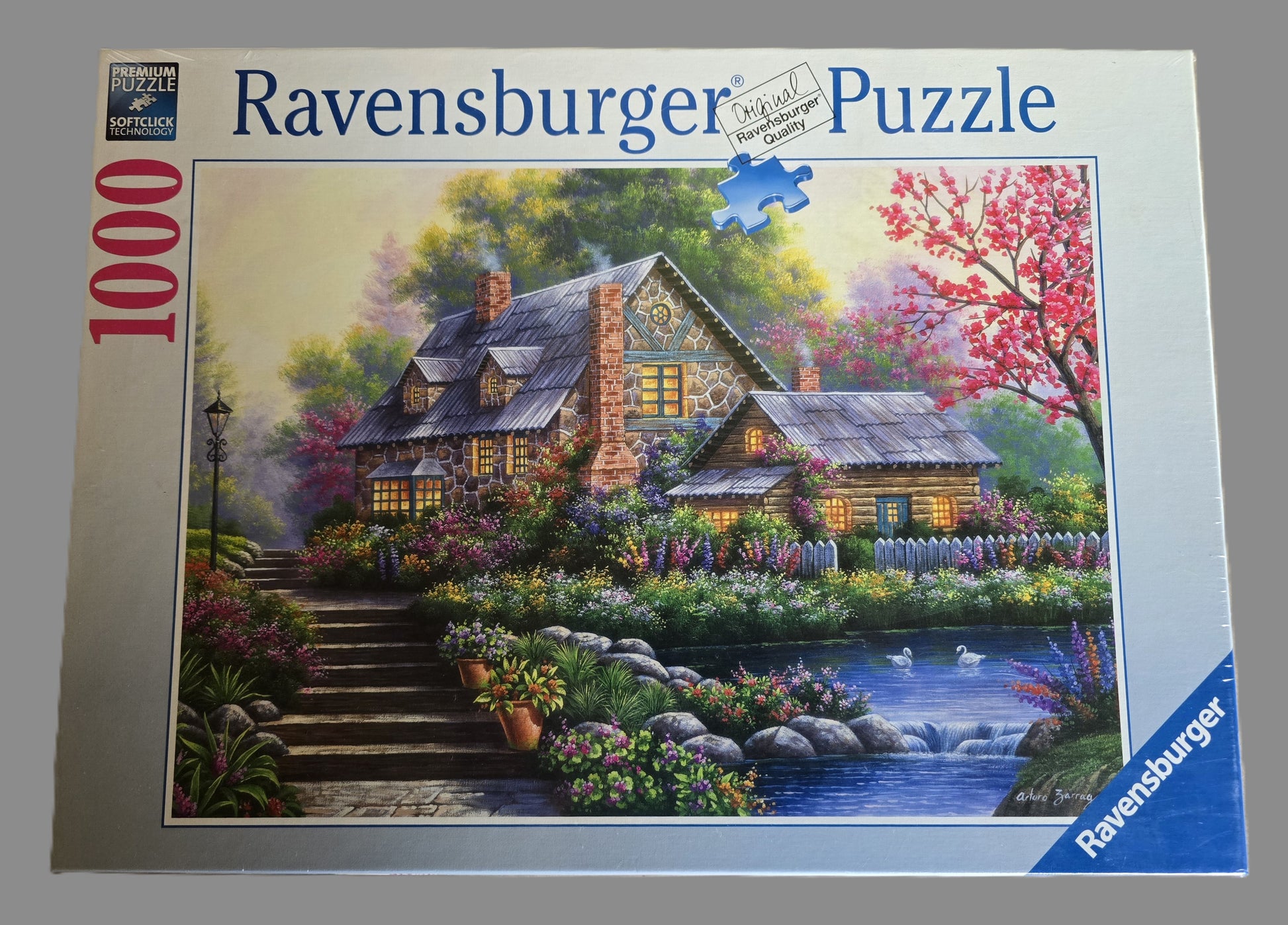 Ravensburger Puzzle Romantisches Cottage OVP