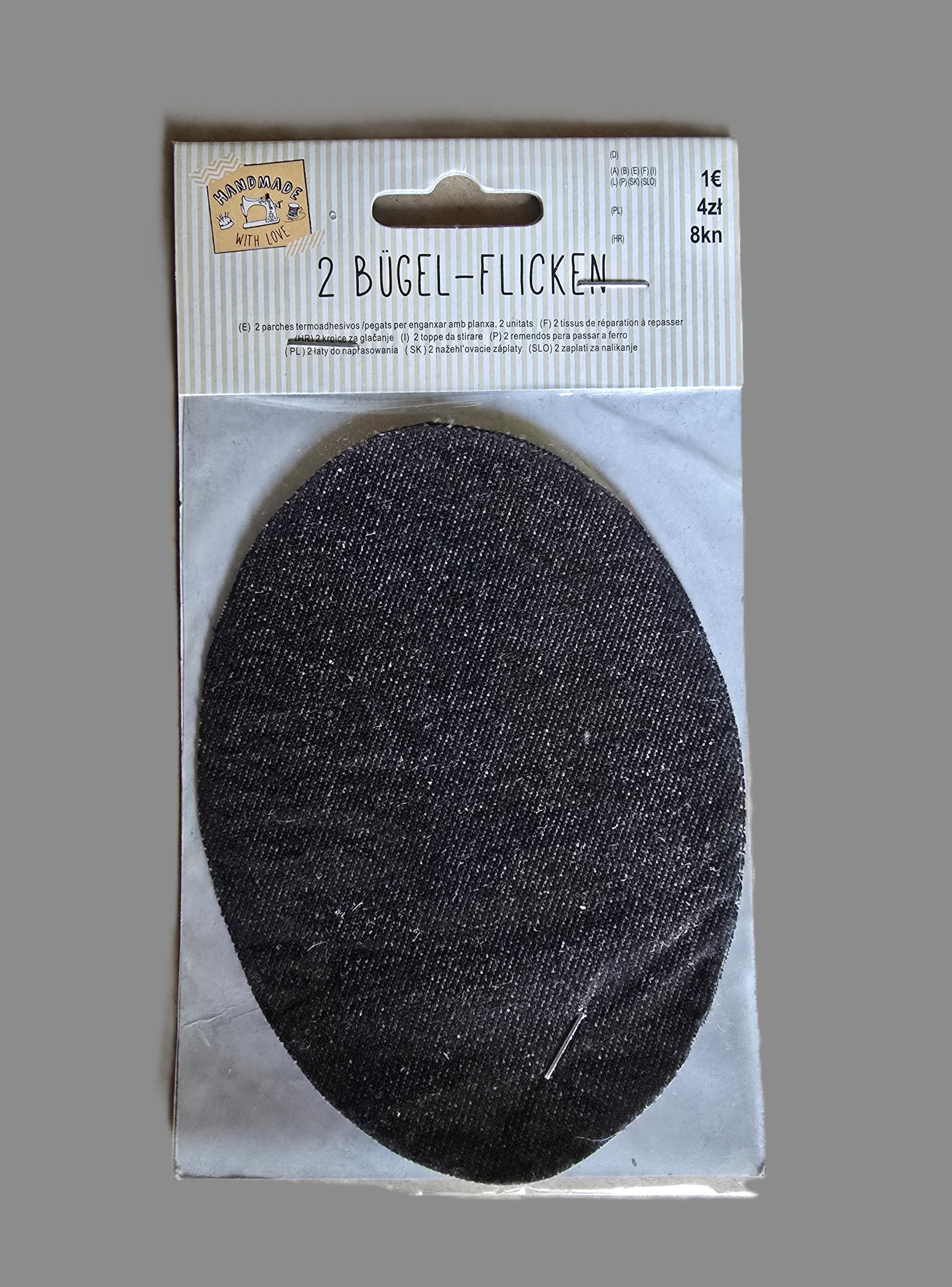Jeans Bügel Flicken 4 Stk. OVP
