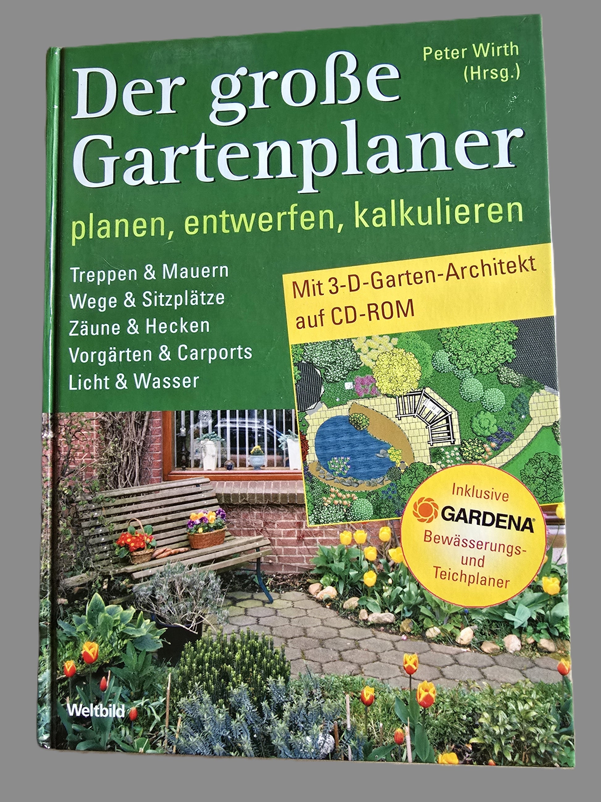 Buch Der große Gartenplaner mit CD Rom