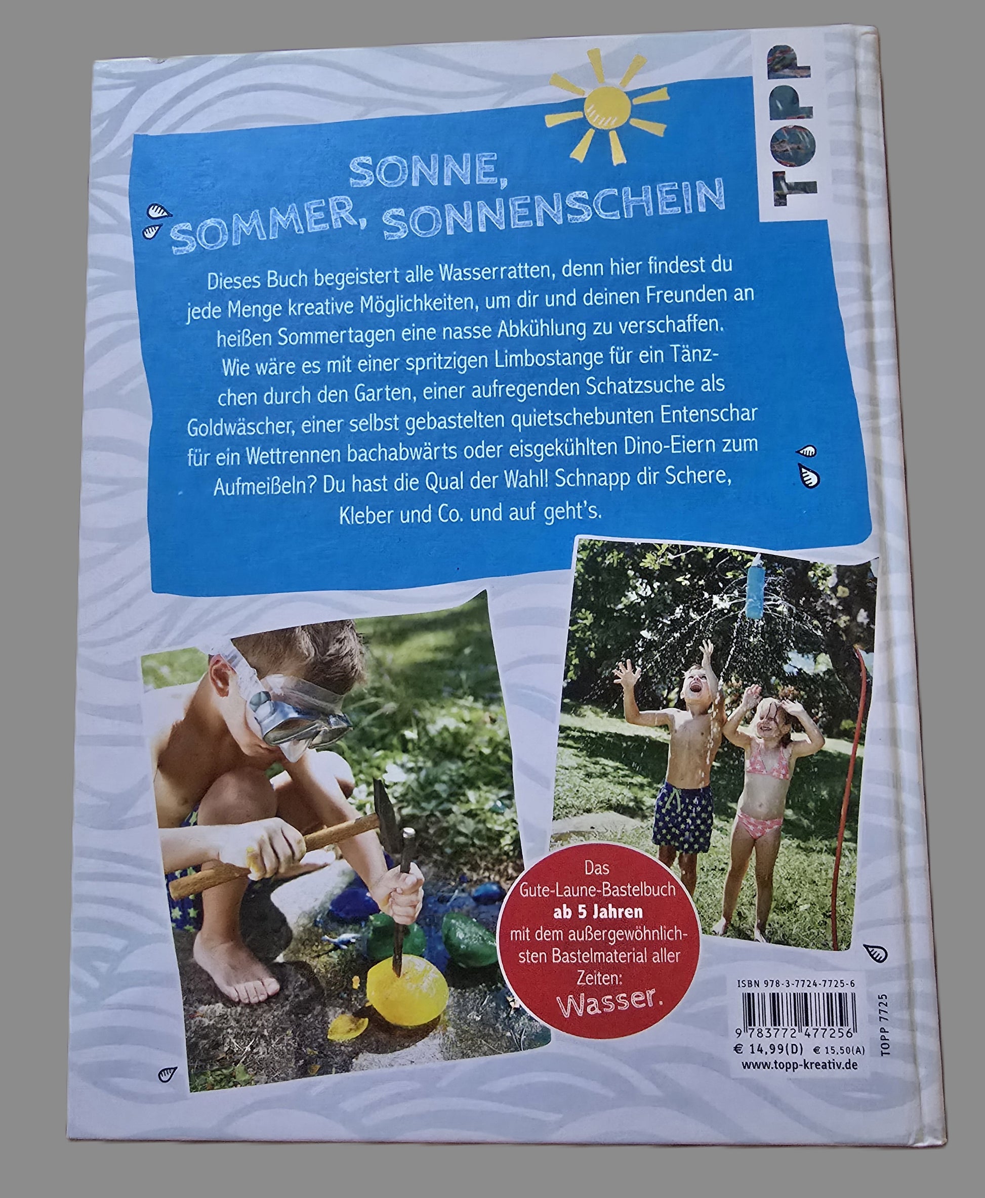 Buch Das Wasserspiele Bastelbuch Topp