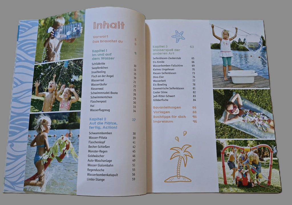 Buch Das Wasserspiele Bastelbuch Topp