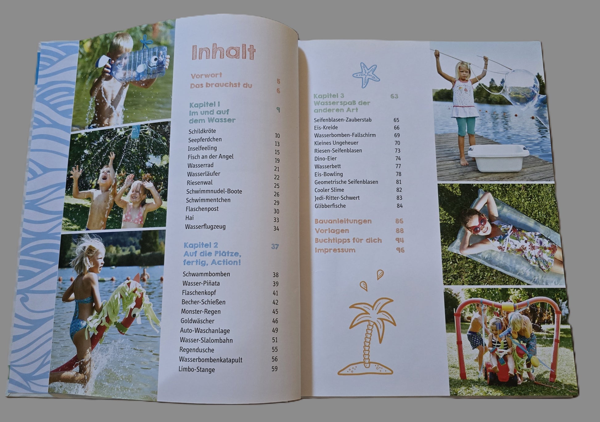 Buch Das Wasserspiele Bastelbuch Topp