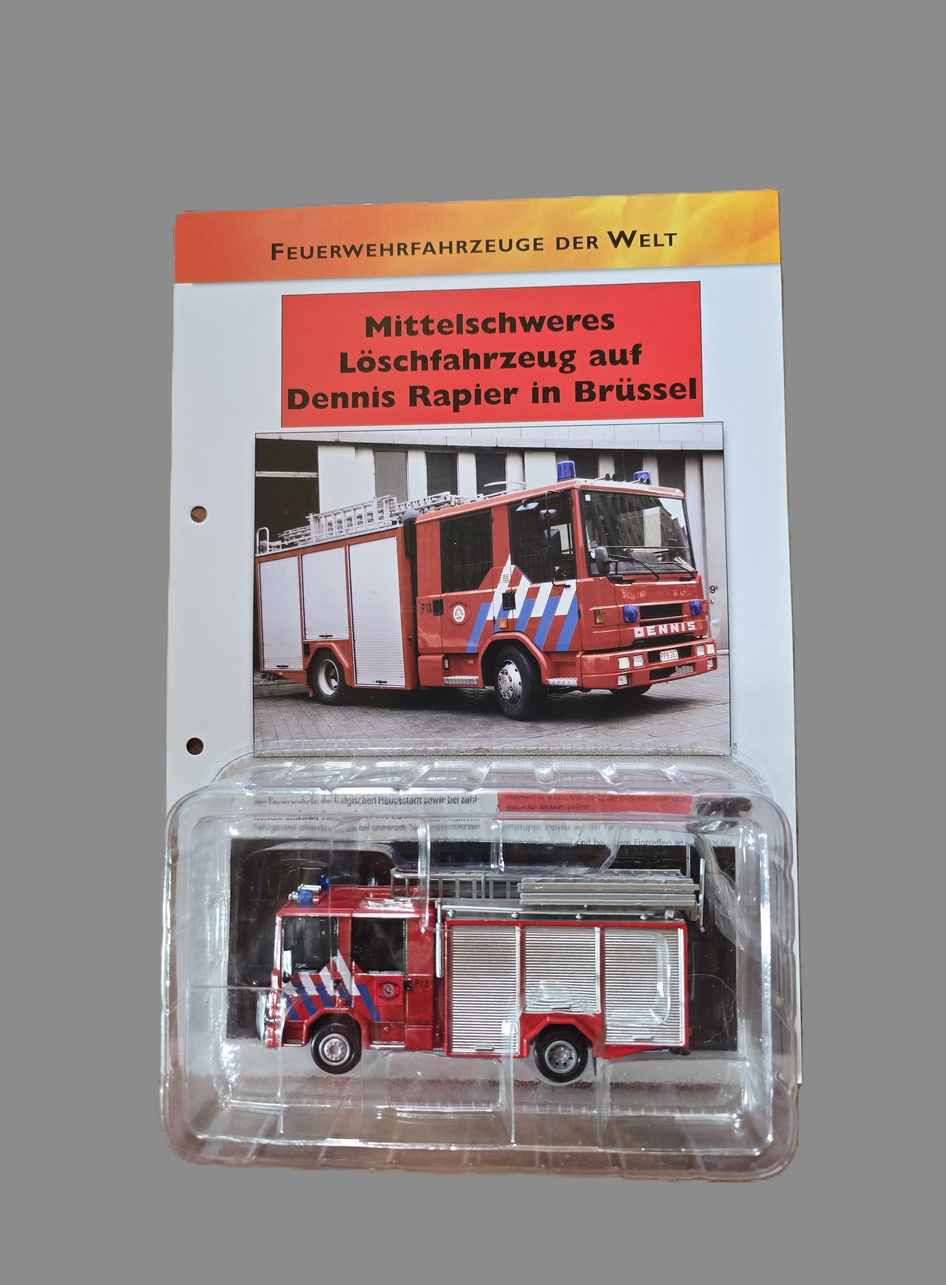 Del Prado Feuerwehrfahrzeuge Löschfahrzeug Brüssel OVP