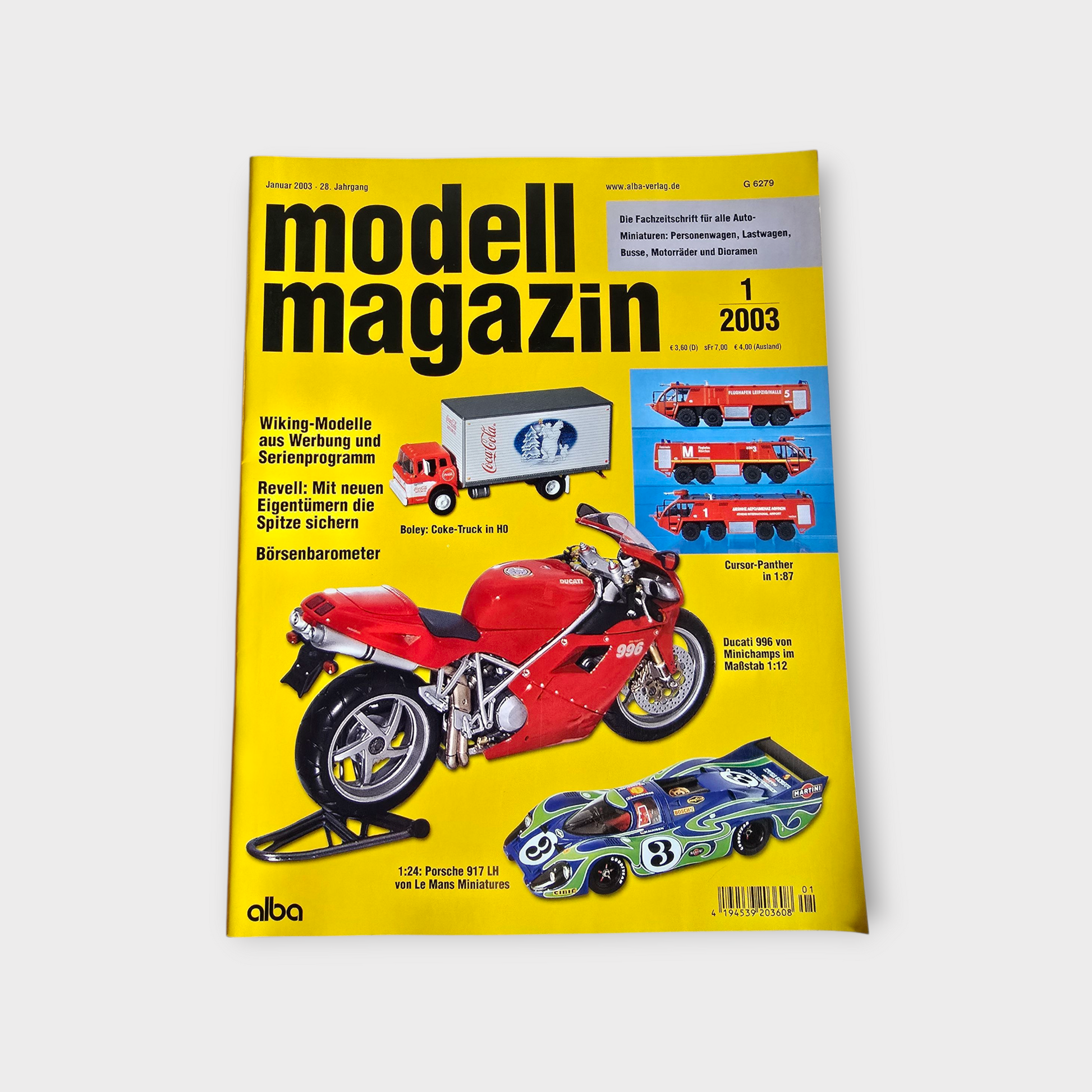 Zeitschrift Modell Magazin 01/2003